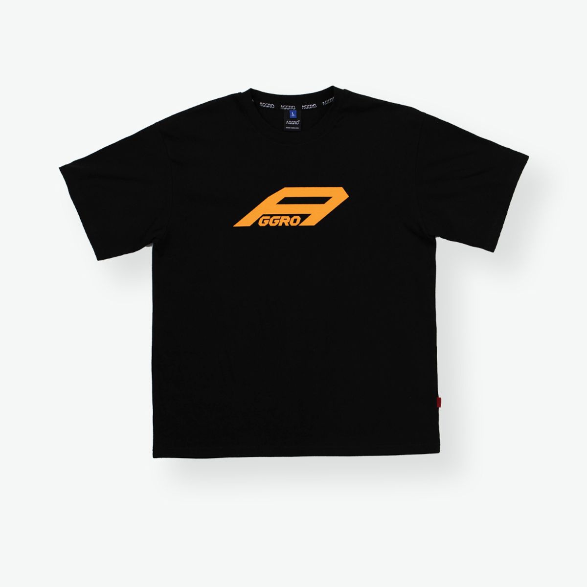 어그로(AGGRO) 심볼 티셔츠 BLACK
