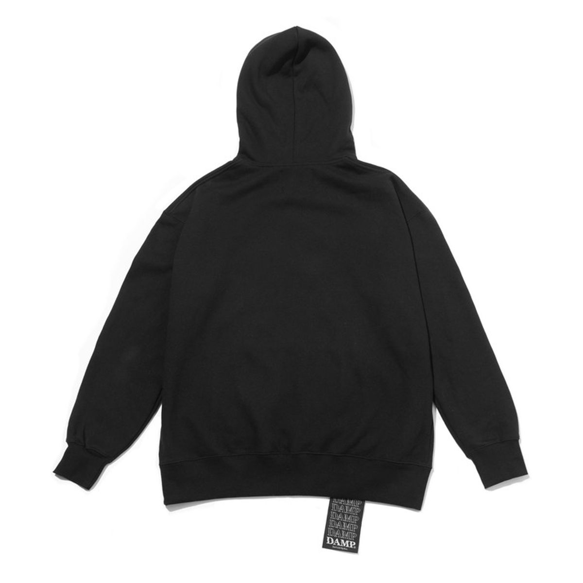 돈애스크마이플랜(DAMP) NO PLAN BOX LOGO HOODY 4.5_BLACK