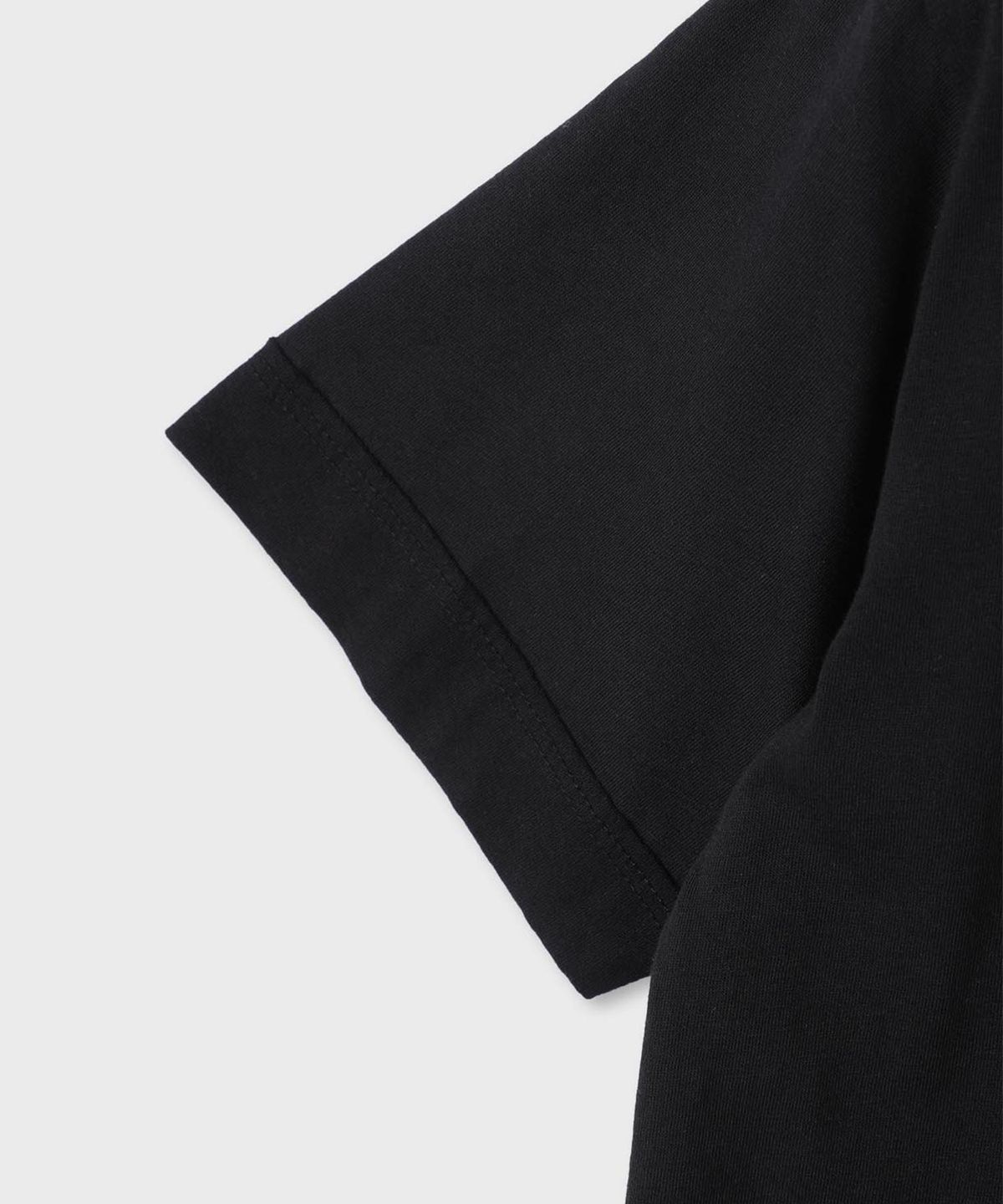 빠니깔레(PANICALE) 배색 포켓 라운드 코튼 티셔츠 2 COLOR