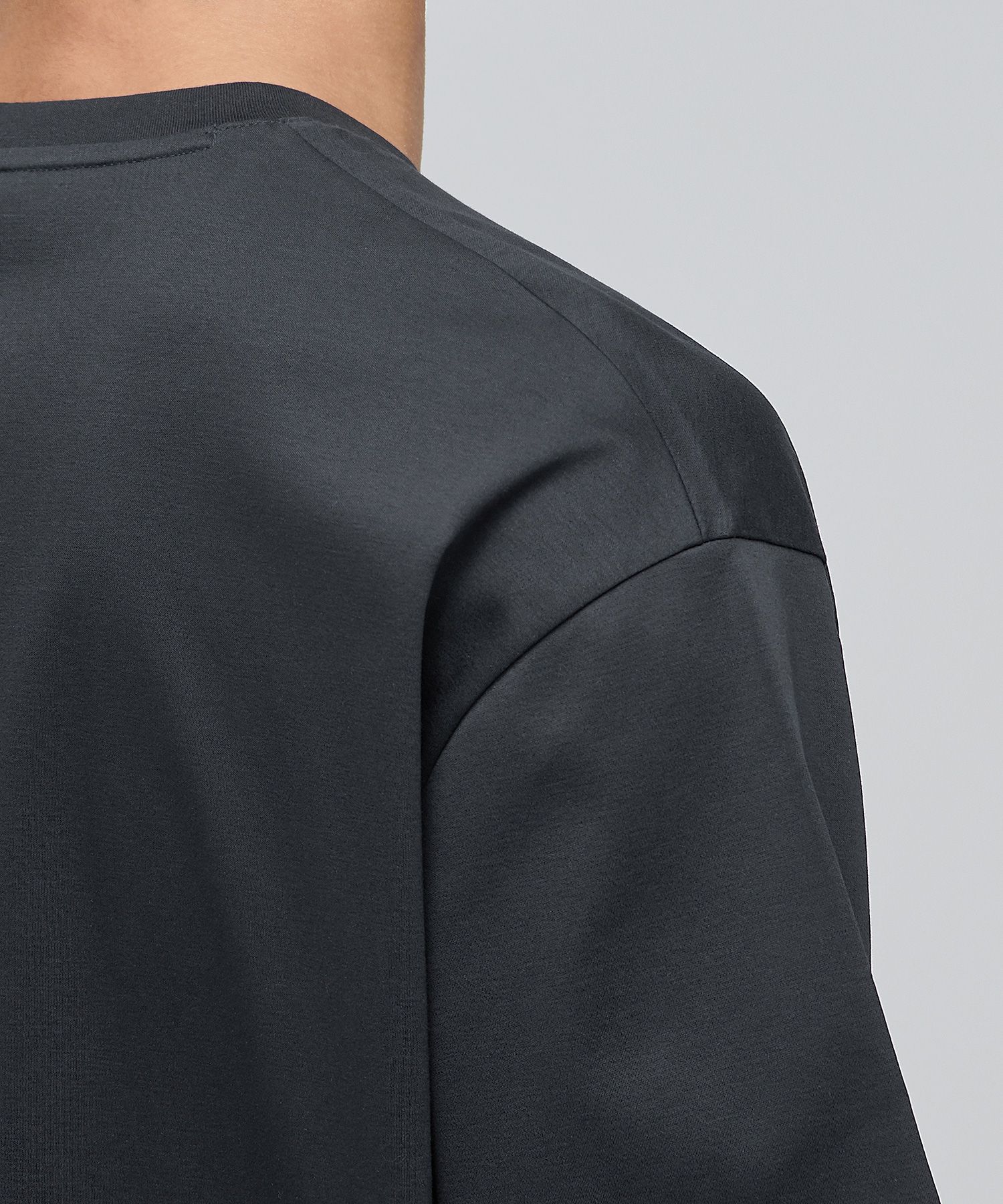 ★MUSINSA STANDARD★ Relaxed pigment shirt dark grey MMDSH50 MUSINSA公式 | MUSINSA STANDARD SILKET RELAXED FIT CREWNECK T