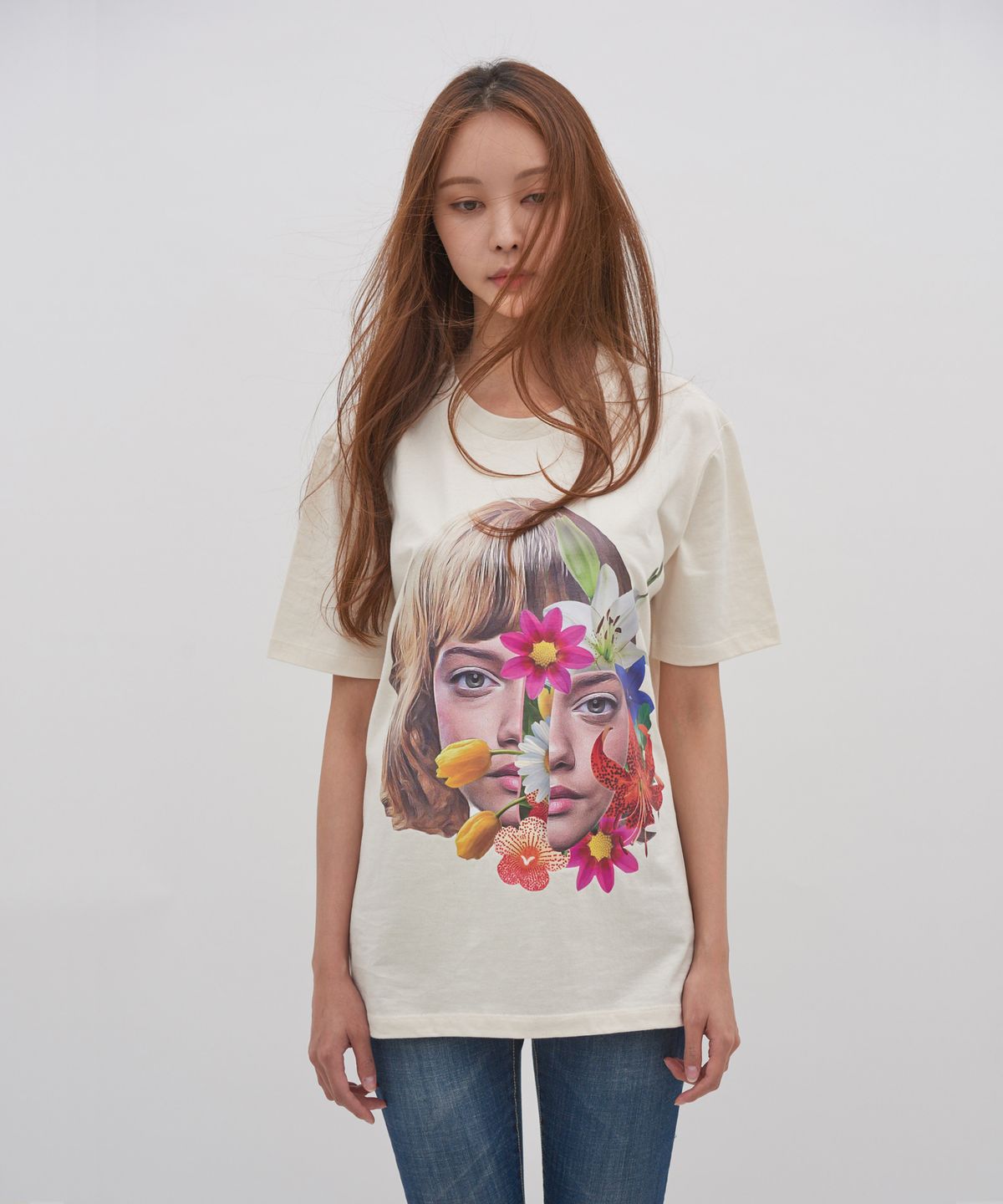 아이코노그라피(ICONOGRAPHY) SURREALISM MOVEMENT OVERFLOWER2 GREIGE