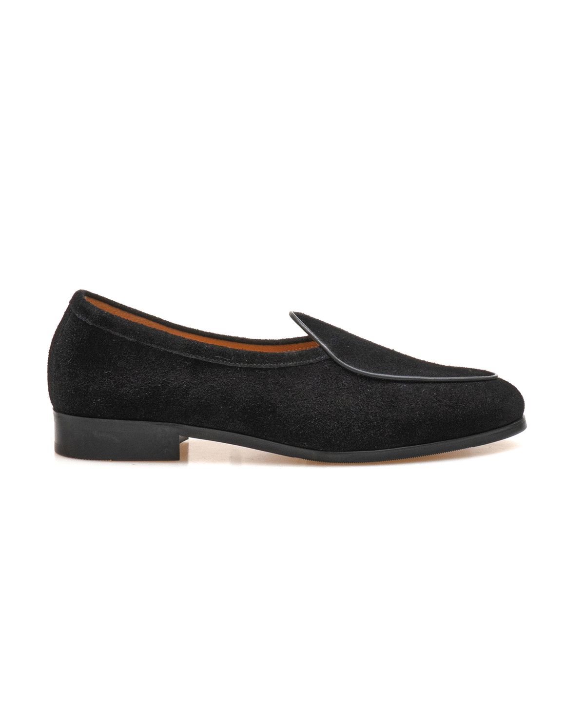 올클래식(ALLCLASSIC) ALC4400 벨지안 로퍼_black suede