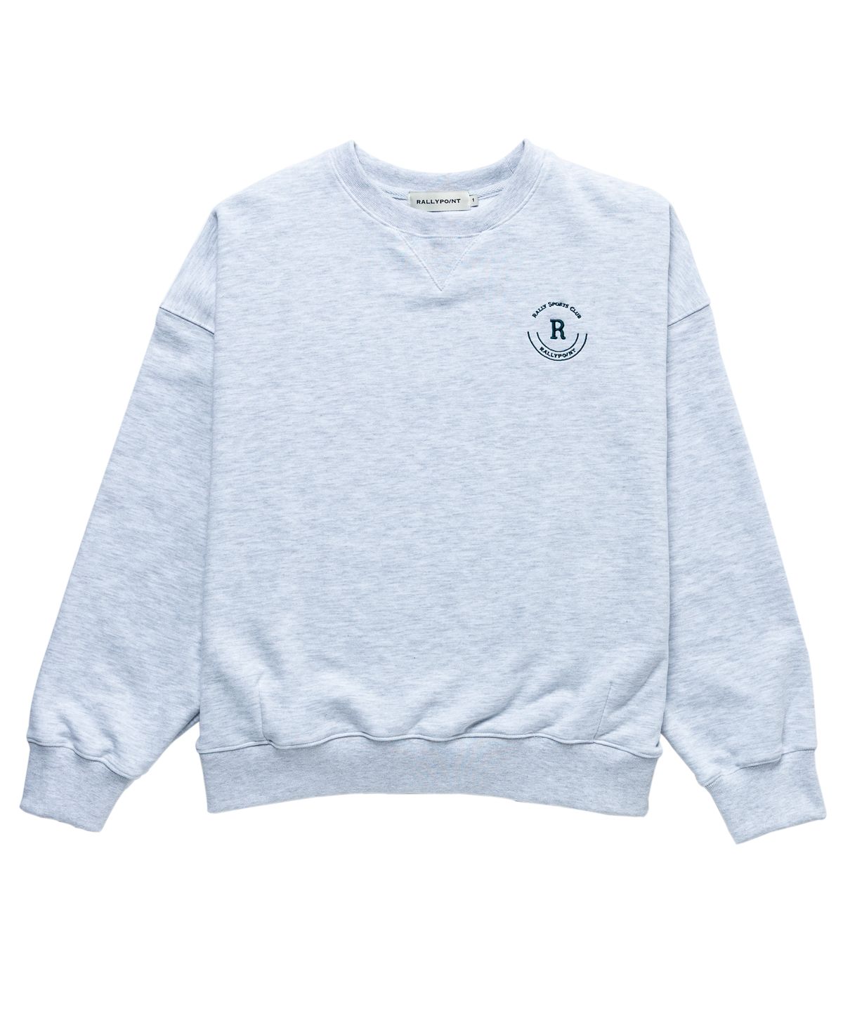 랠리포인트(RALLY POINT) Club Sweatshirt_Light Melange