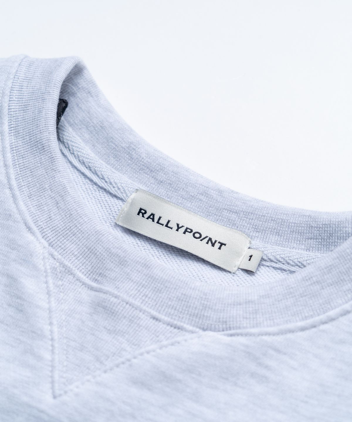 랠리포인트(RALLY POINT) Club Sweatshirt_Light Melange