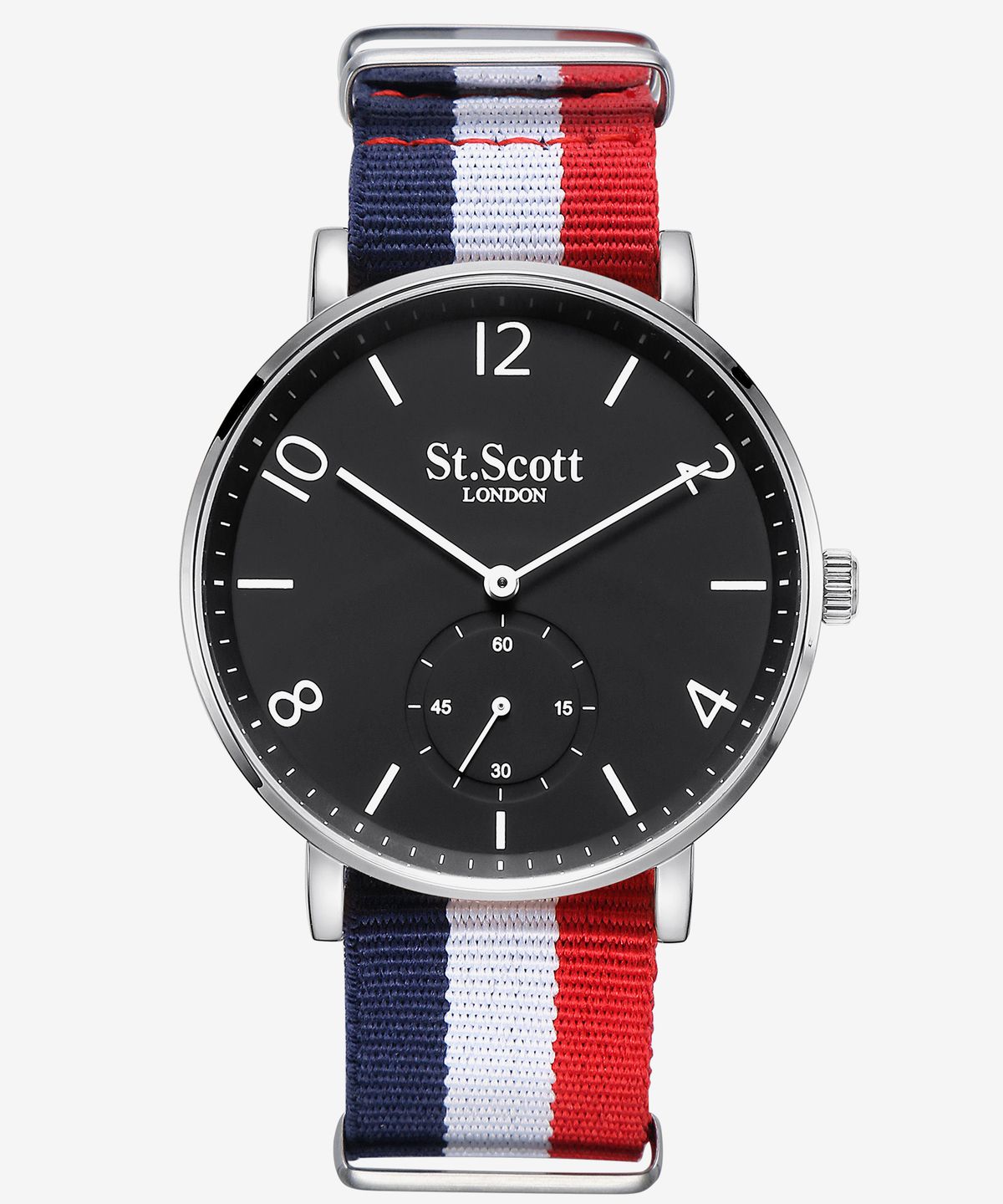 세인트스코트런던(ST.SCOTT LONDON) ST7119M-SBS 카이로스 스트랩 3종 남성 시계 세트