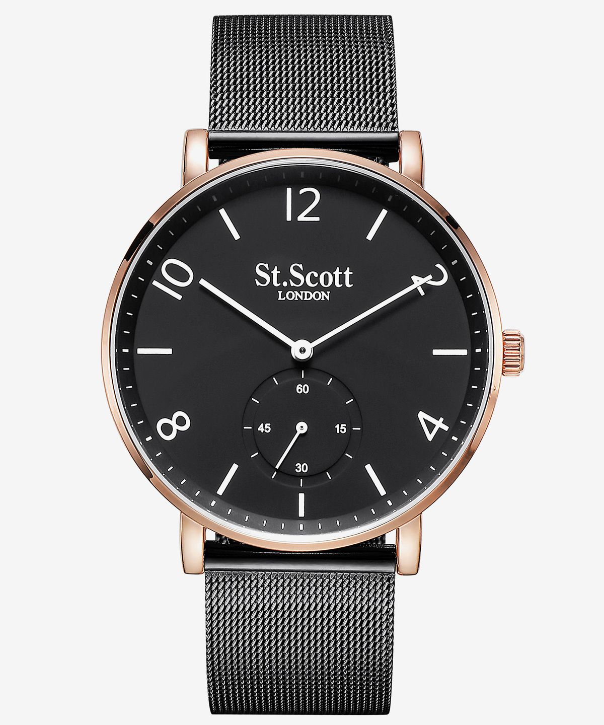 세인트스코트런던(ST.SCOTT LONDON) ST7119M-RBB 카이로스 스트랩 3종 남성 시계 세트