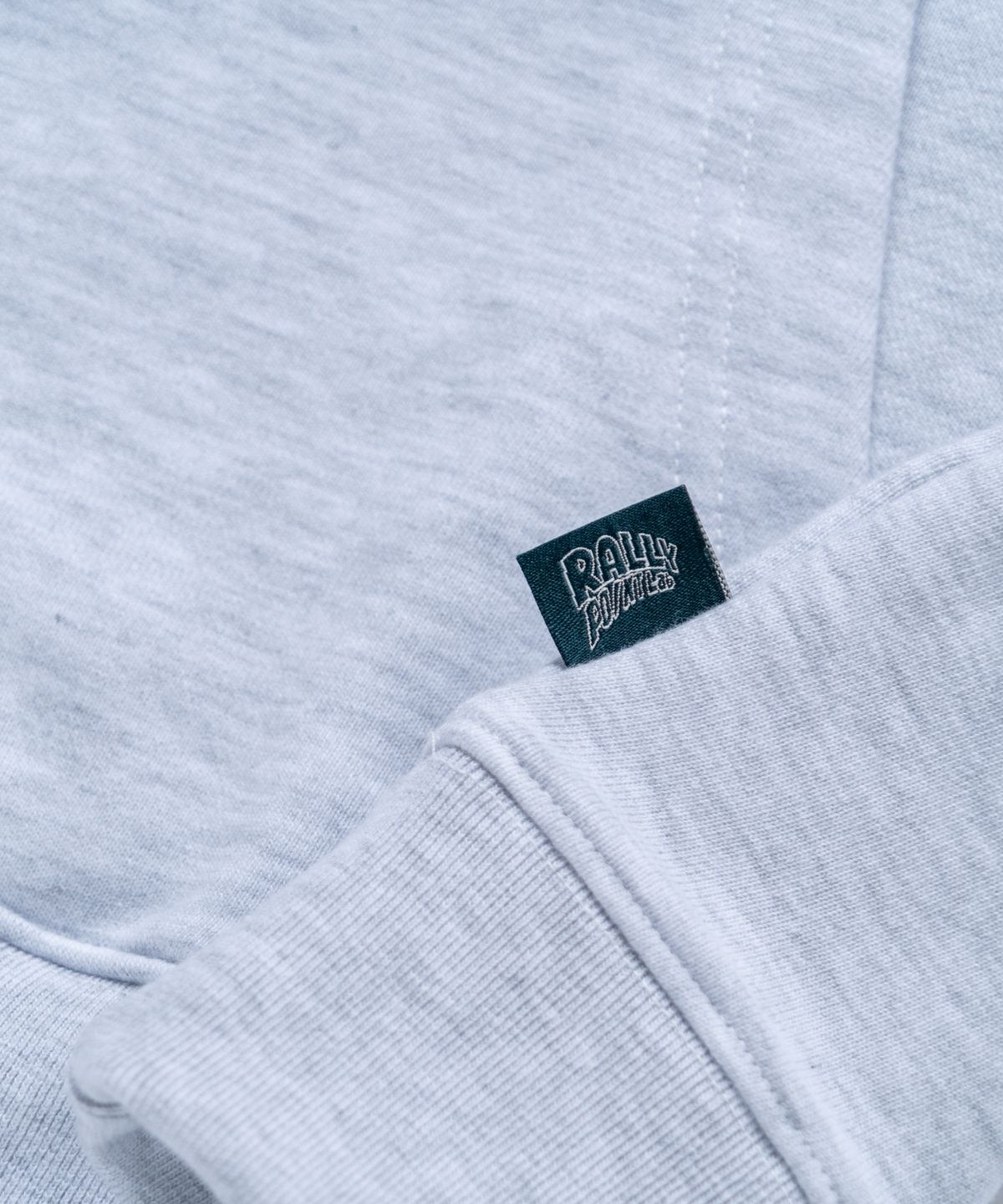 랠리포인트(RALLY POINT) RP Uniform Hoodie_Light melange