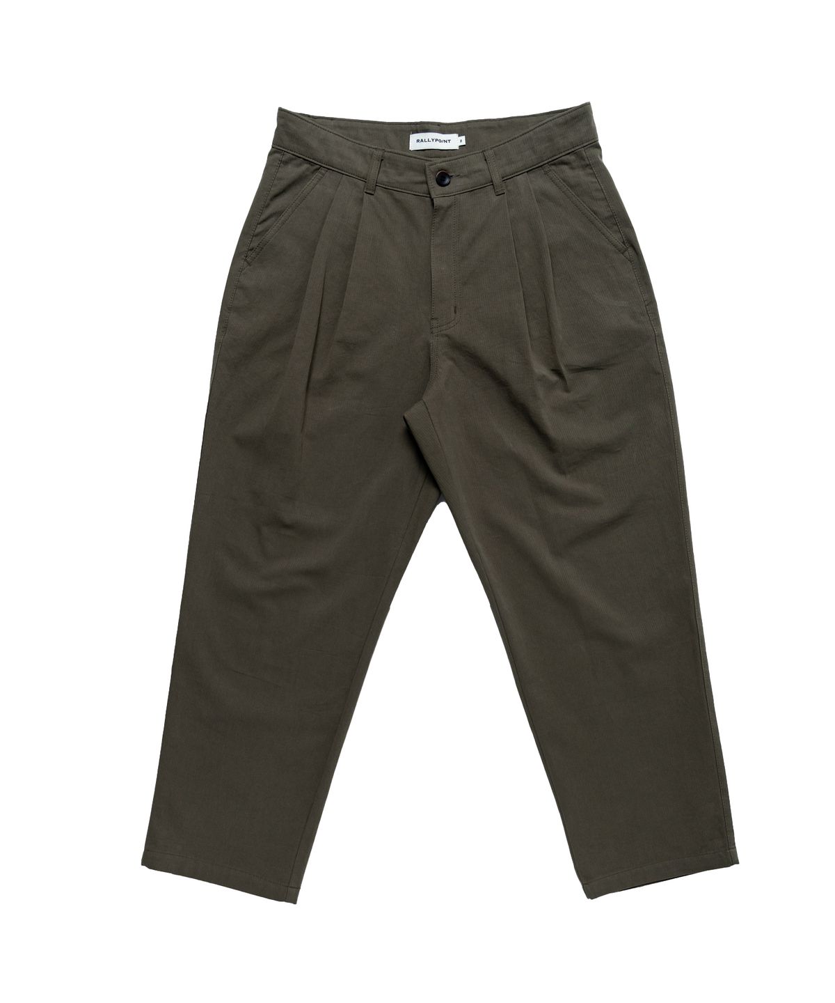 랠리포인트(RALLY POINT) Seersucker Stripe Chino Pant_Khaki
