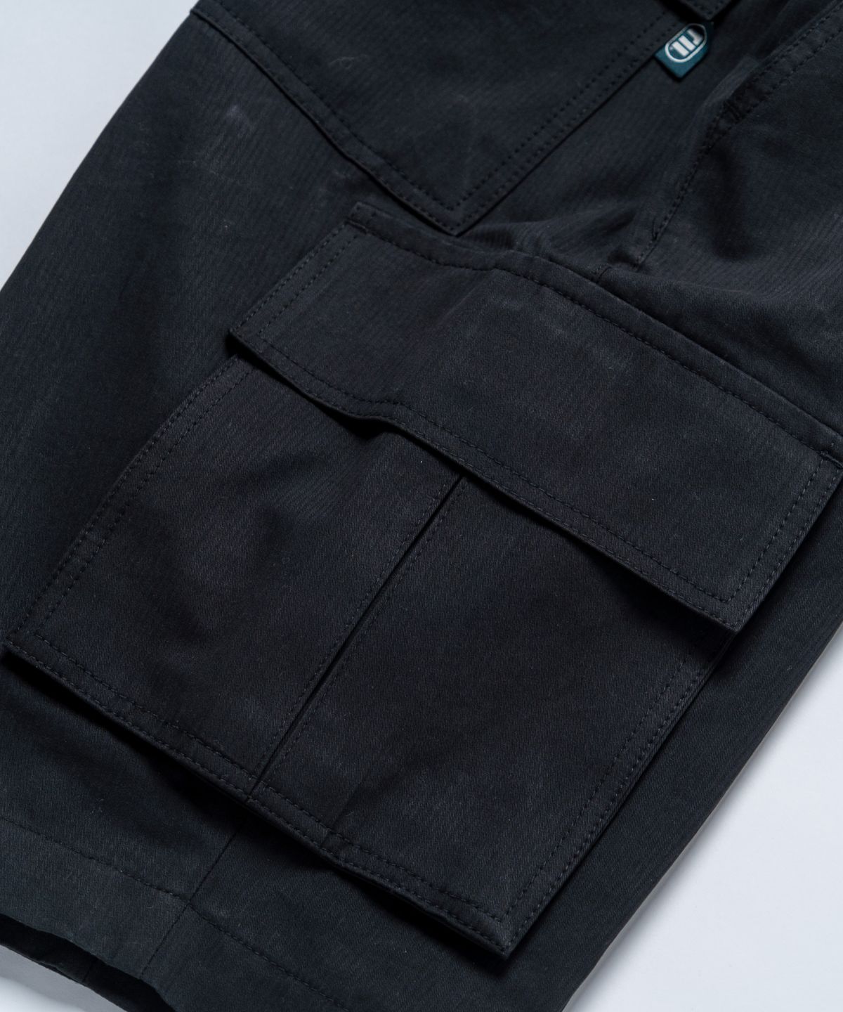 랠리포인트(RALLY POINT) Seersucker Stripe Chino Short_Black