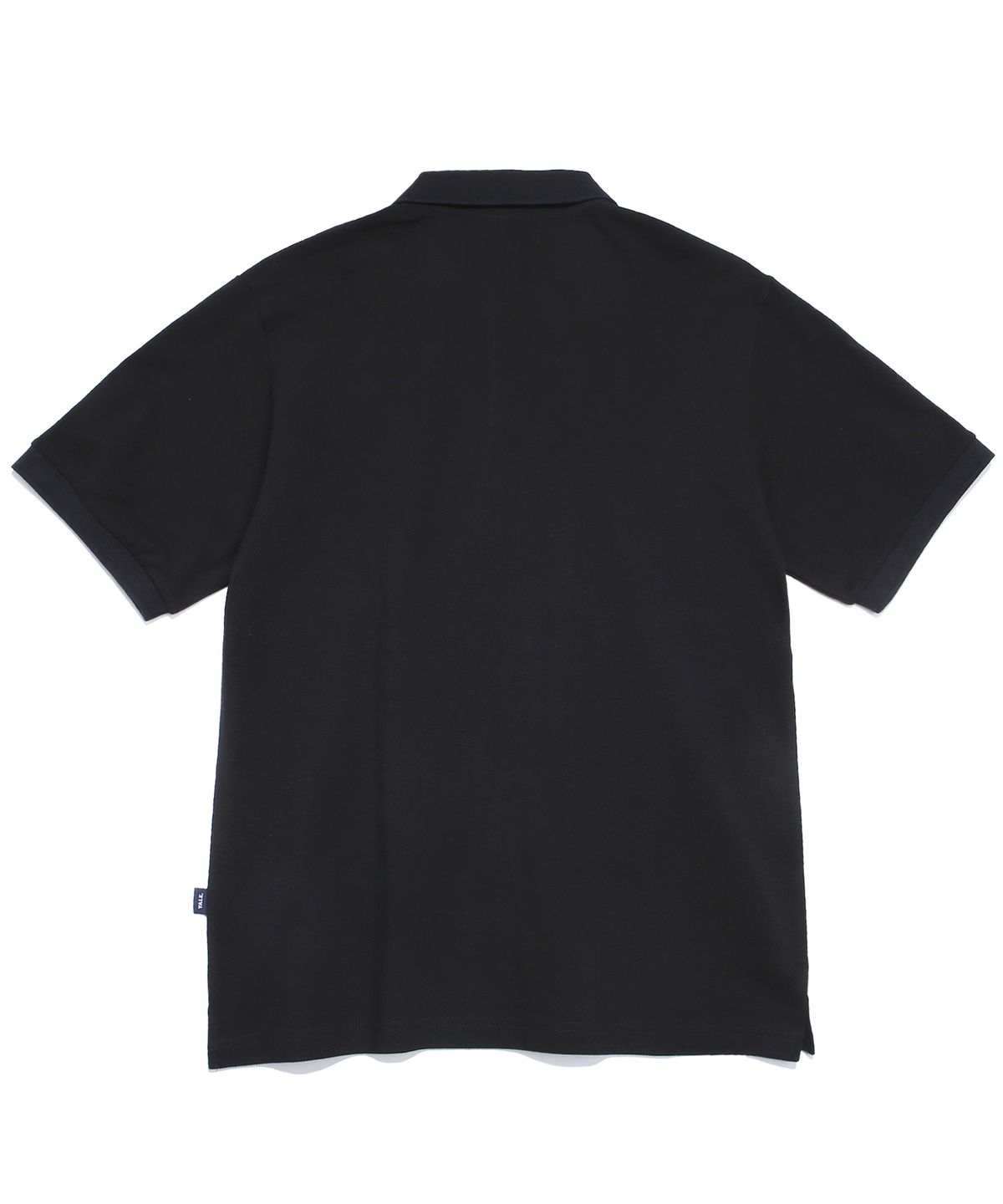 예일(YALE) EMBROIDERY DAN PK SHIRT BLACK