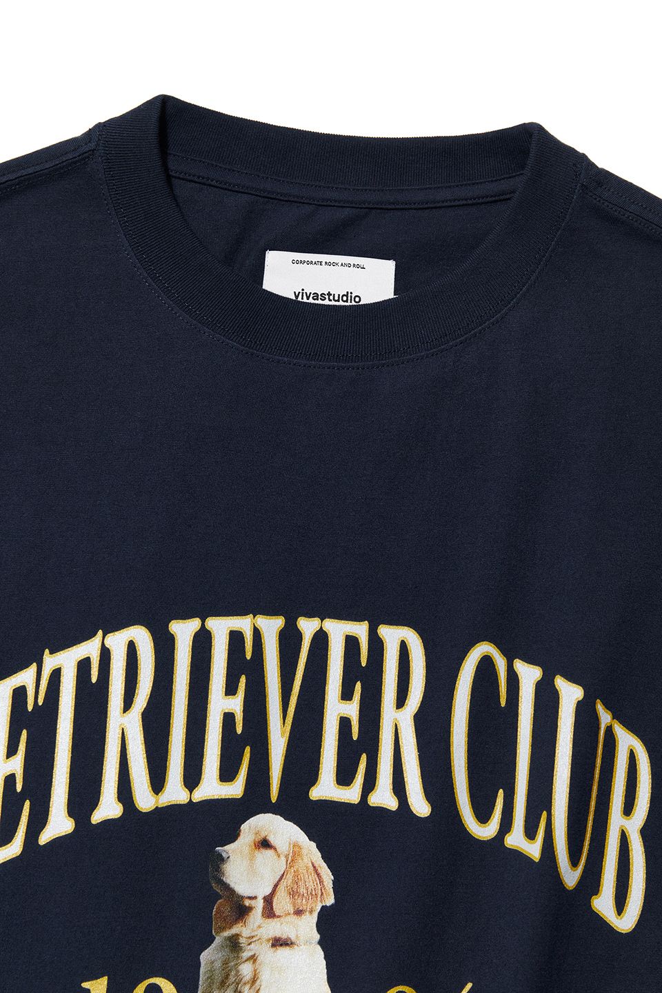 【vivastudio】RETRIEVER SHORT SLEEVE MUSINSA | VIVASTUDIO RETRIEVER SHORT SLEEVE [NAVY]