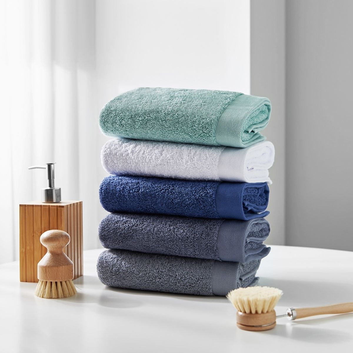 송월타올(SONGWOL TOWEL) 렝스턴 세면타올  5매