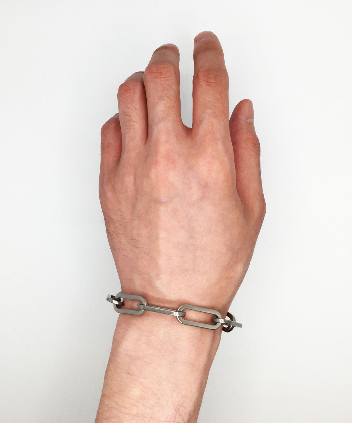 섹스토(SEXTO) [팔찌][써지컬스틸]D Chain Bracelet Silver