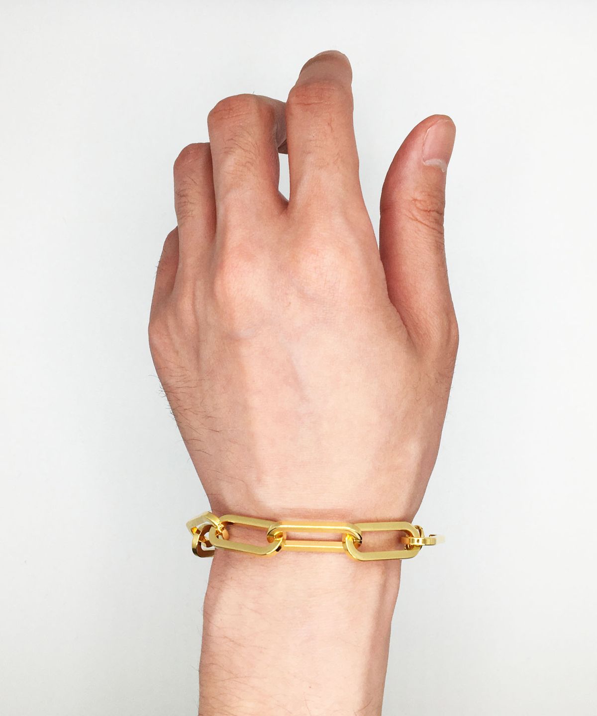 섹스토(SEXTO) [팔찌][써지컬스틸]D Chain Bracelet Gold