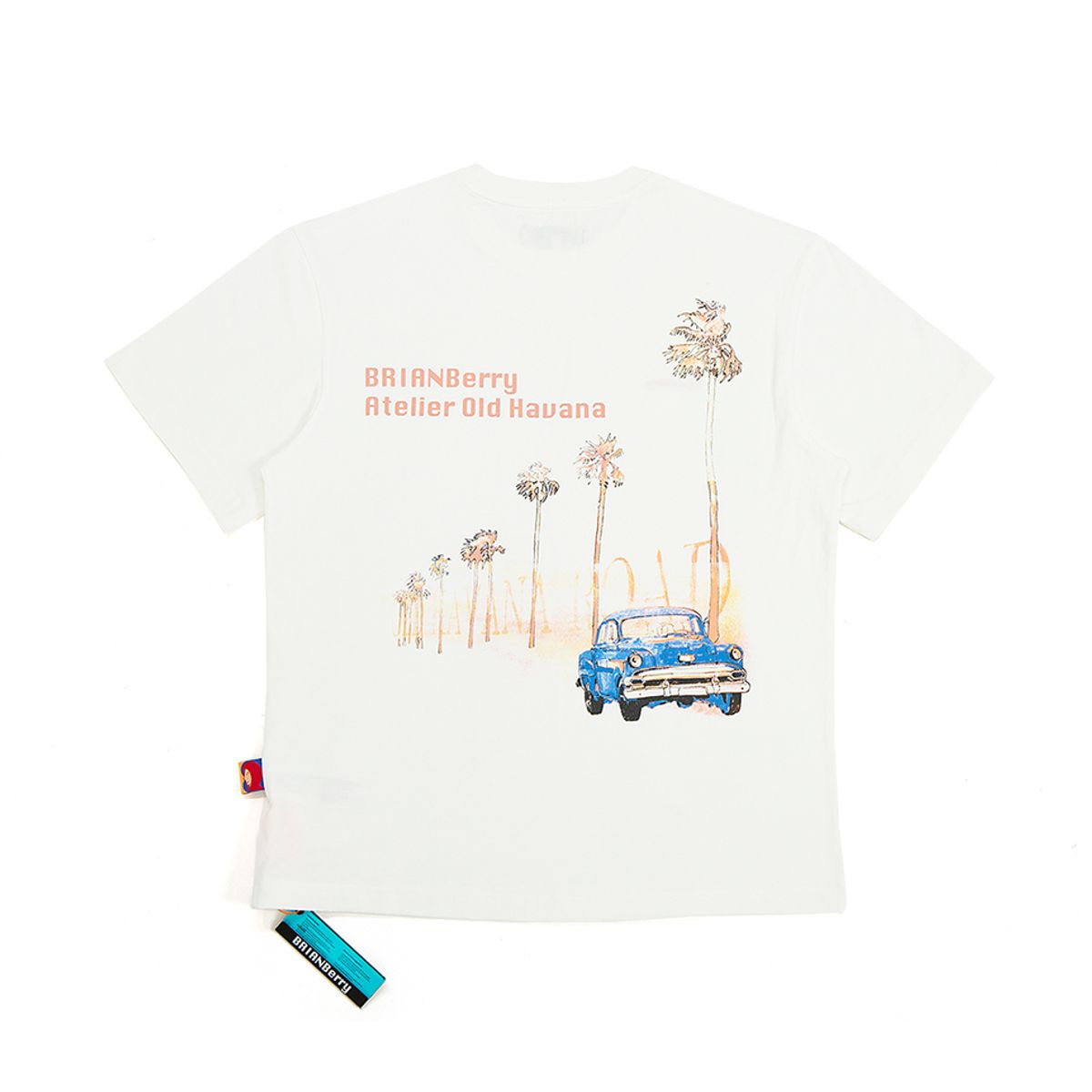 브라이언베리(BRIAN BERRY) GRANMA GRAPHIC TEE_WHITE