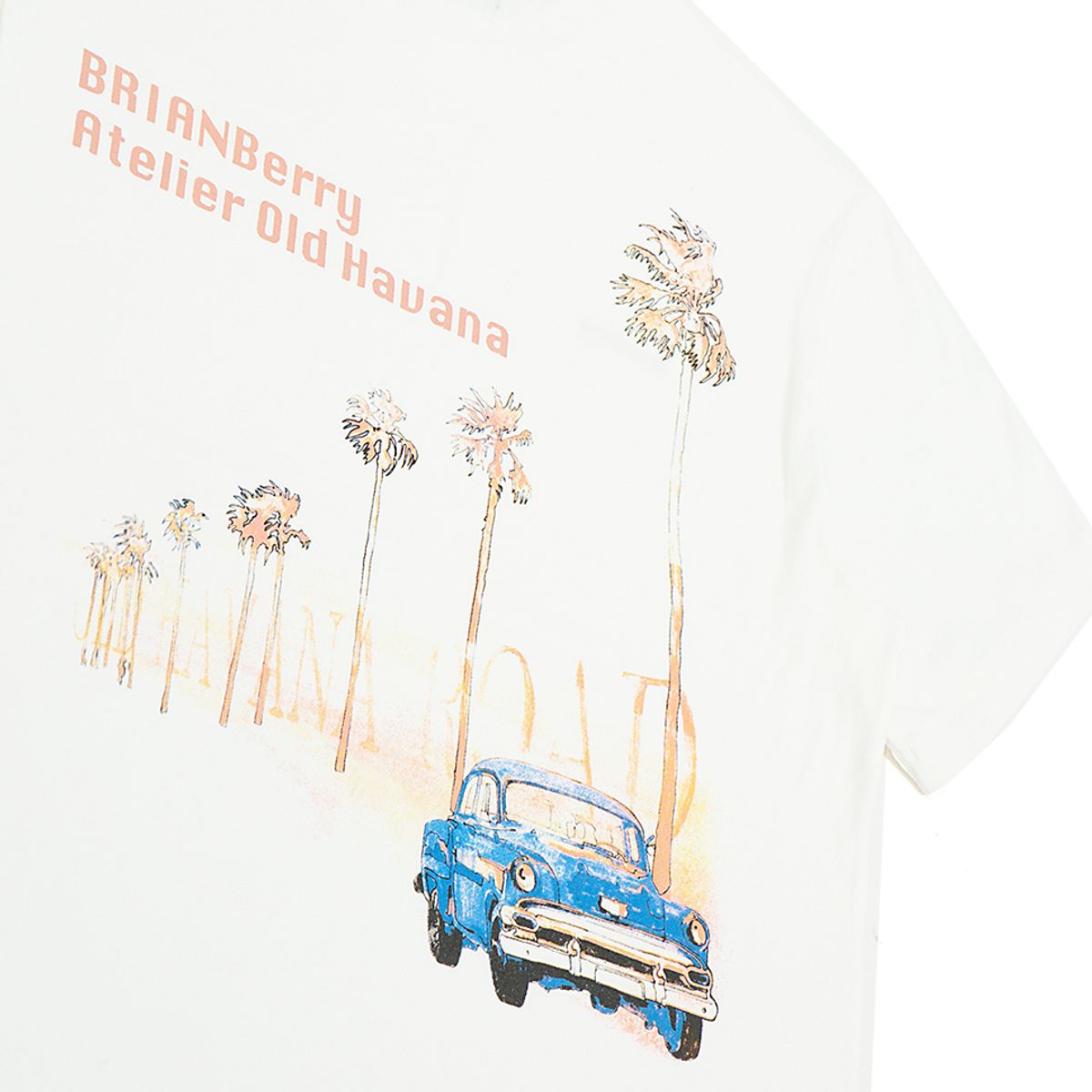 브라이언베리(BRIAN BERRY) GRANMA GRAPHIC TEE_WHITE