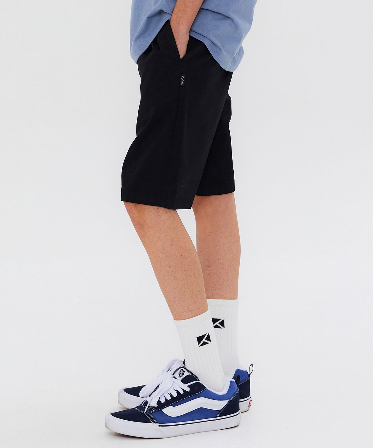 쿨트(KULTE) SURFFERS SHORT BLACK
