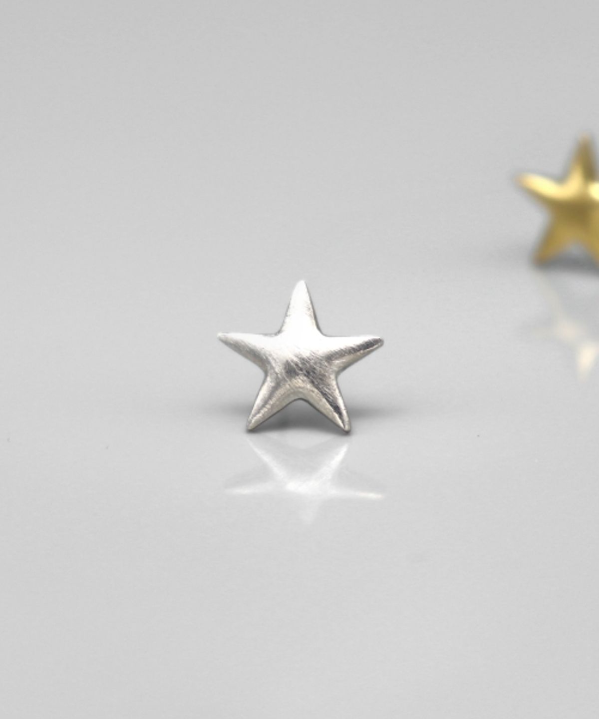 봉보(BONBEAU) Start Heart simple daily silver Eearings 별 하트 심플 데일리 은침 귀걸이