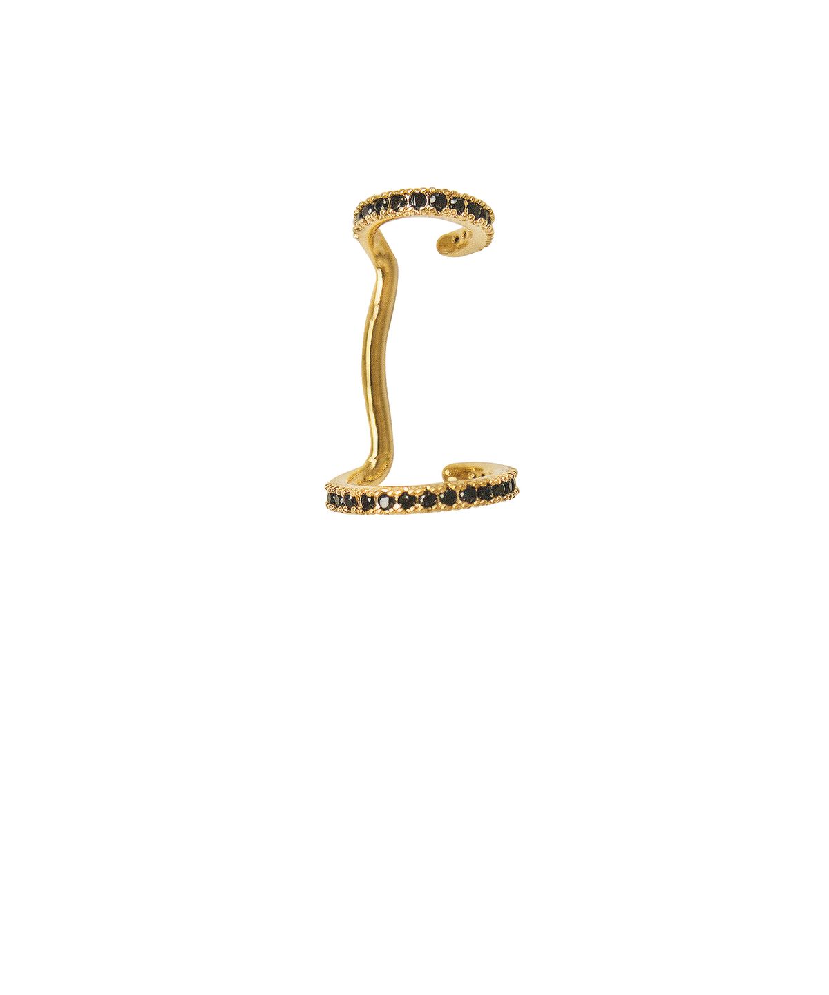 누아보(NUAVO) Black gold cuff
