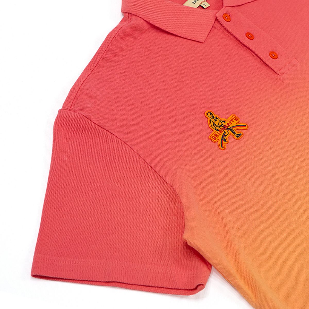 브라이언베리(BRIAN BERRY) ARC POLO TEE_PEACH