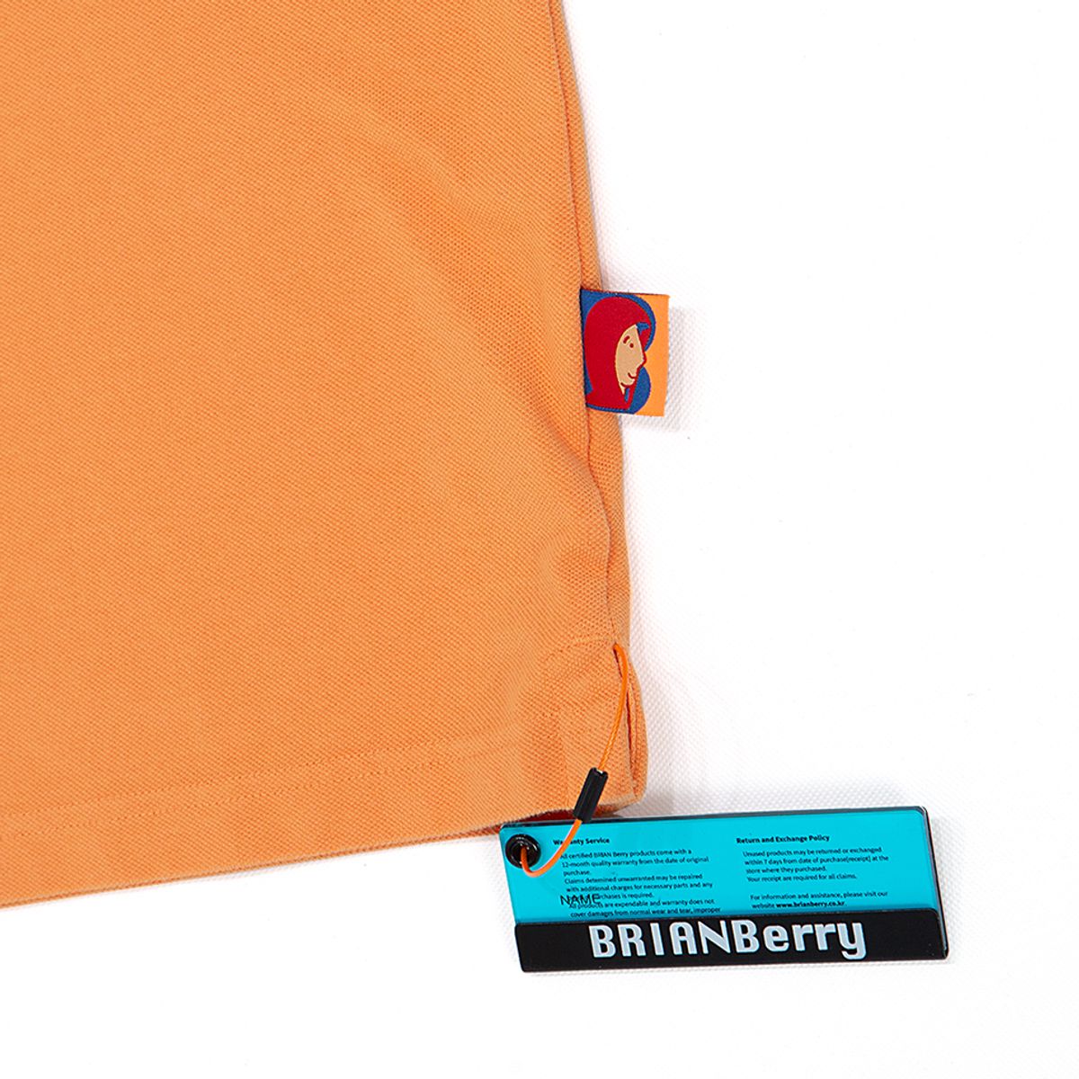 브라이언베리(BRIAN BERRY) ARC POLO TEE_PEACH