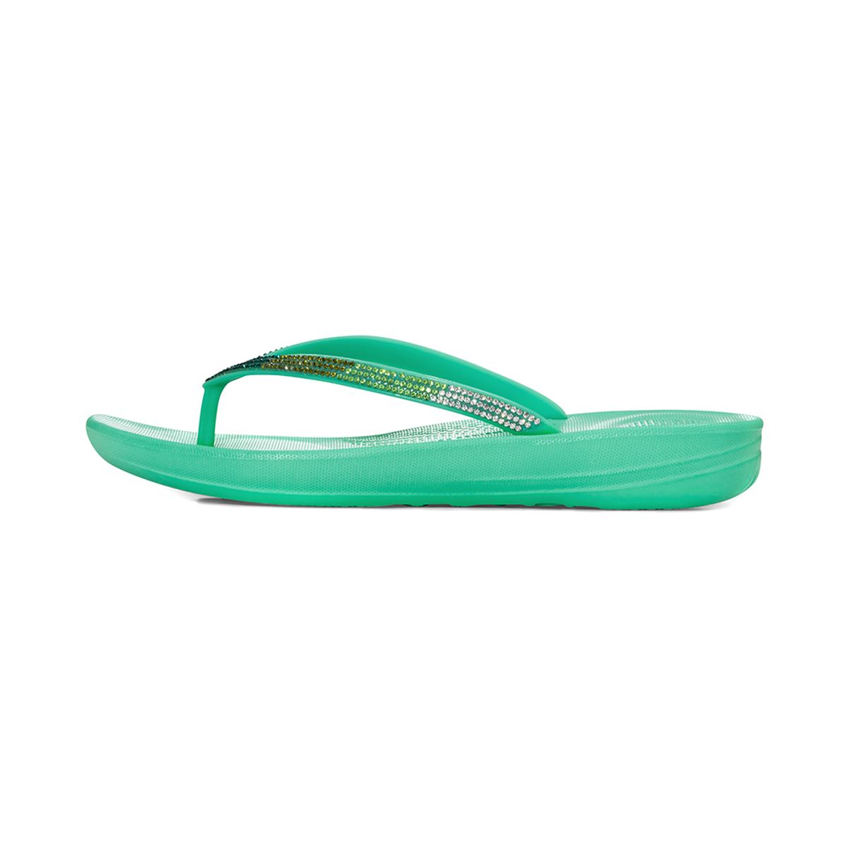 핏플랍(FITFLOP) 아이쿠션 옴브레 스파클 쪼리 Mint Green