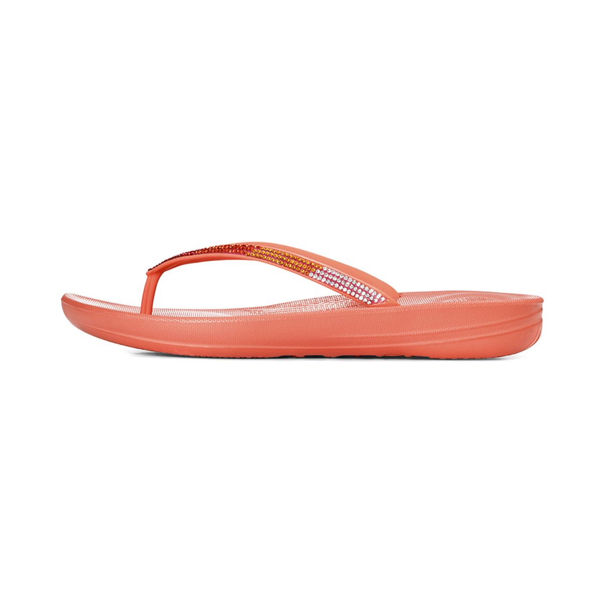 핏플랍(FITFLOP) 아이쿠션 옴브레 스파클 쪼리 Coral Pink