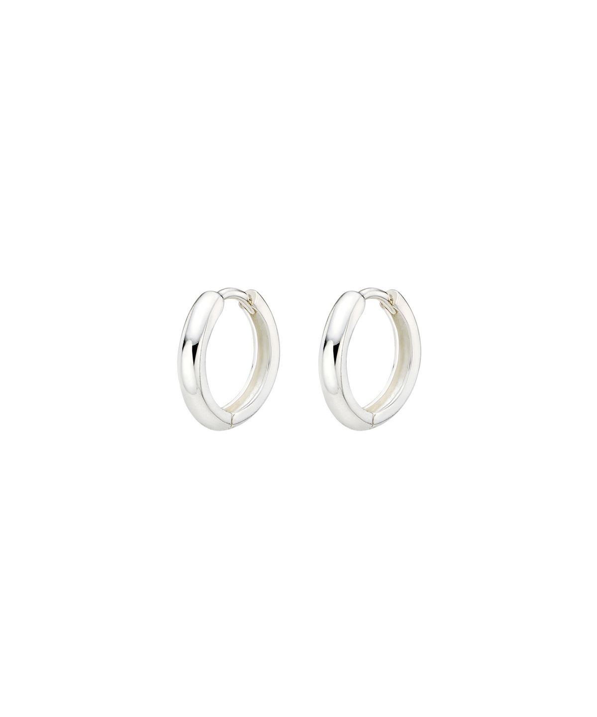 티오유(TOU) [Silver925] TN025 Basic sleek round semi bold earring