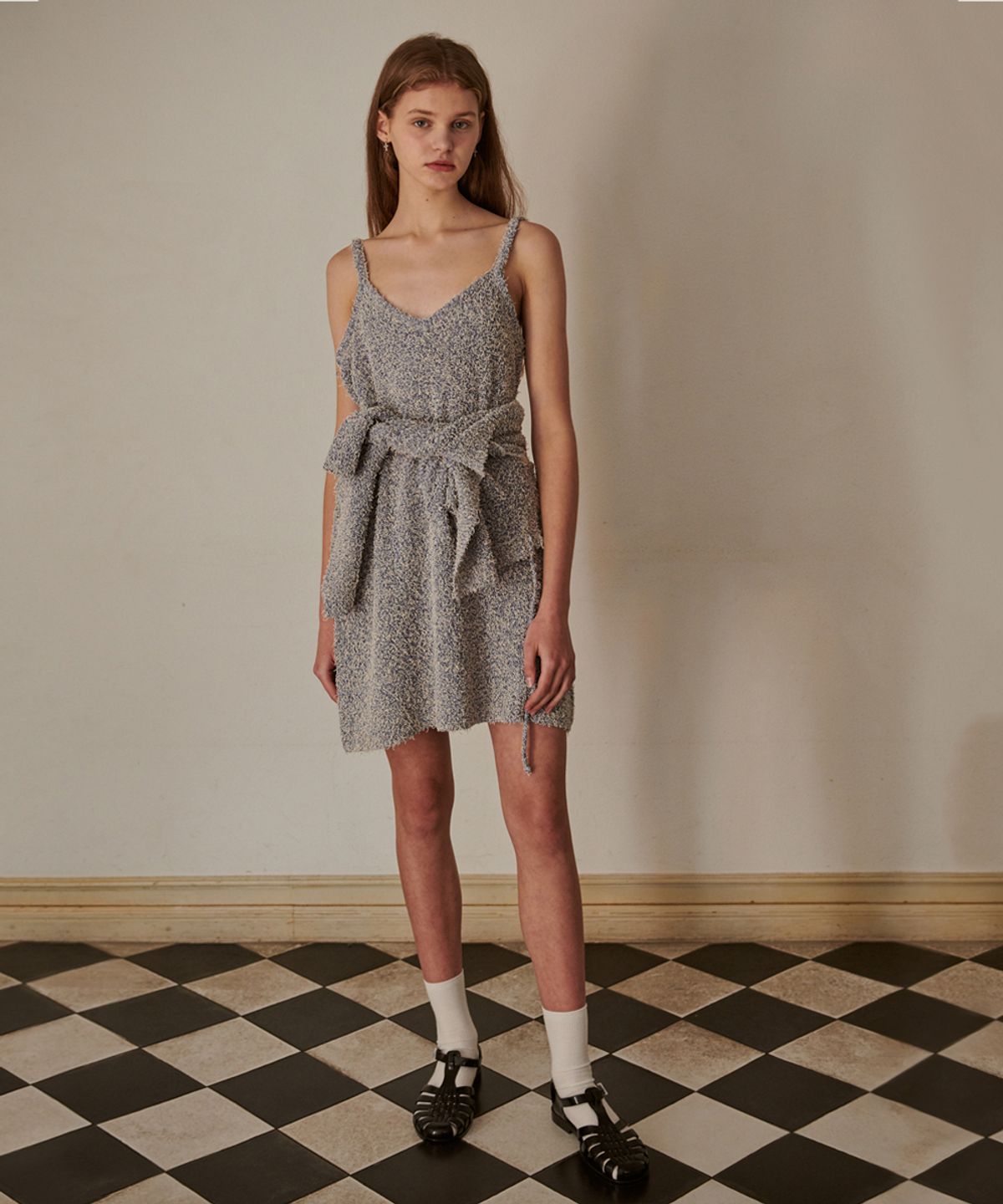 시눈(SINOON) FRISE KNIT CARDIGAN