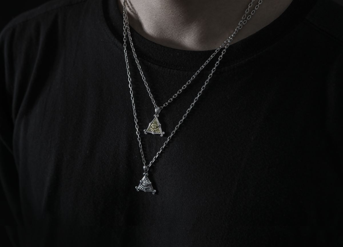 스팅925(STING925) All Seeing eye Pendant