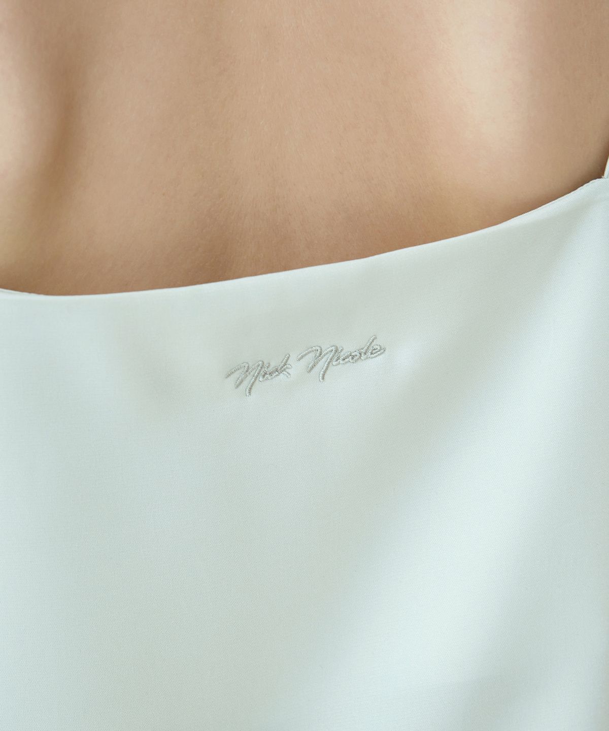 닉앤니콜(NICK&NICOLE) MATT SATIN SLEEVELESS_MINT