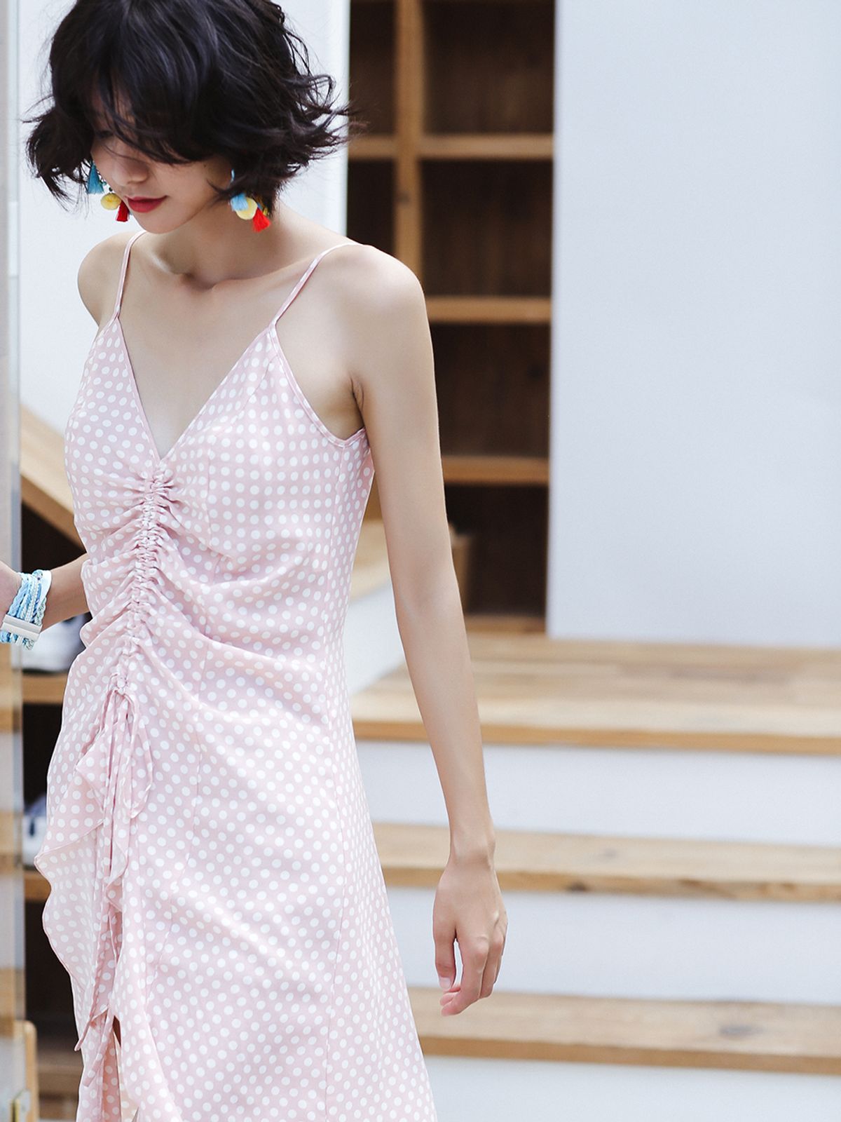 랭썬(LANGSON) Lovely gather one piece