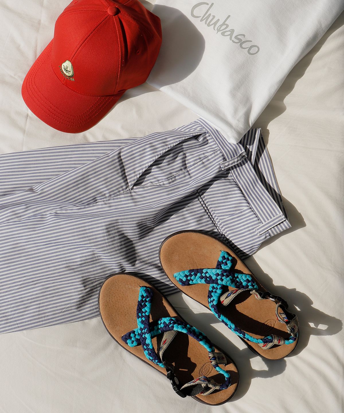 츄바스코(CHUBASCO) A130301 QUETZA TURQUOISE-NAVY/TIRA GRABADA