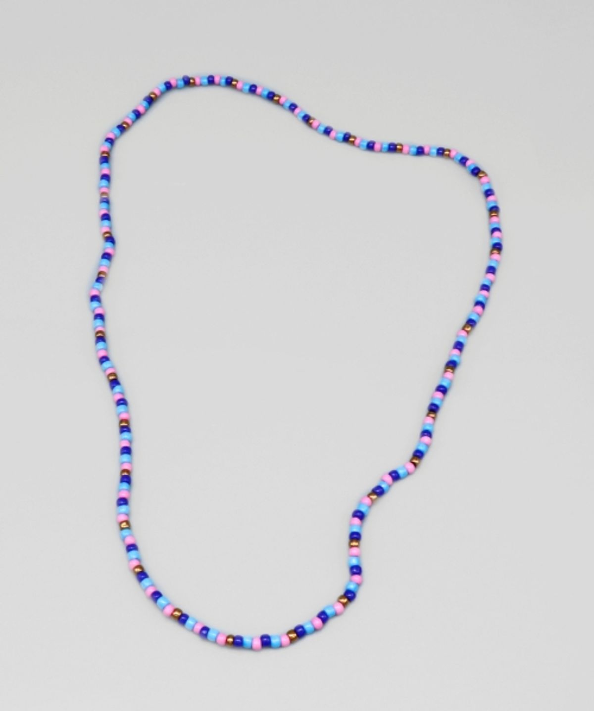 봉보(BONBEAU) Bronze beads mix color layered Necklace 브론즈 비즈 믹스 레이어드 목걸이 5color