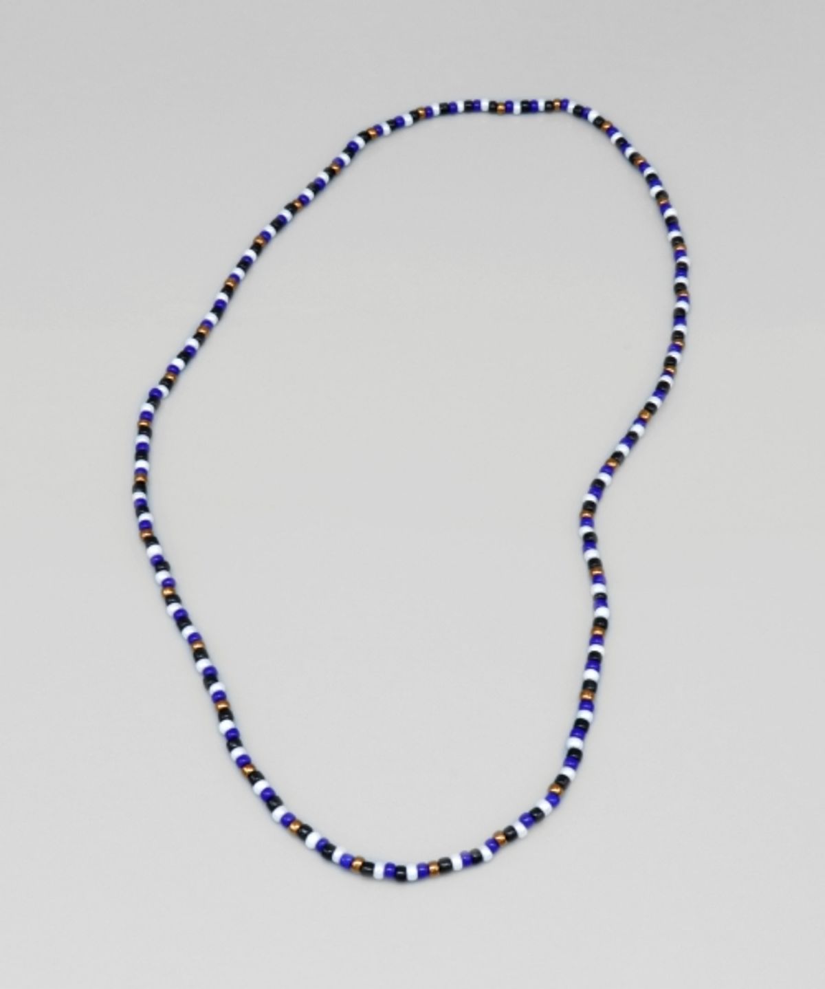 봉보(BONBEAU) Bronze beads mix color layered Necklace 브론즈 비즈 믹스 레이어드 목걸이 5color
