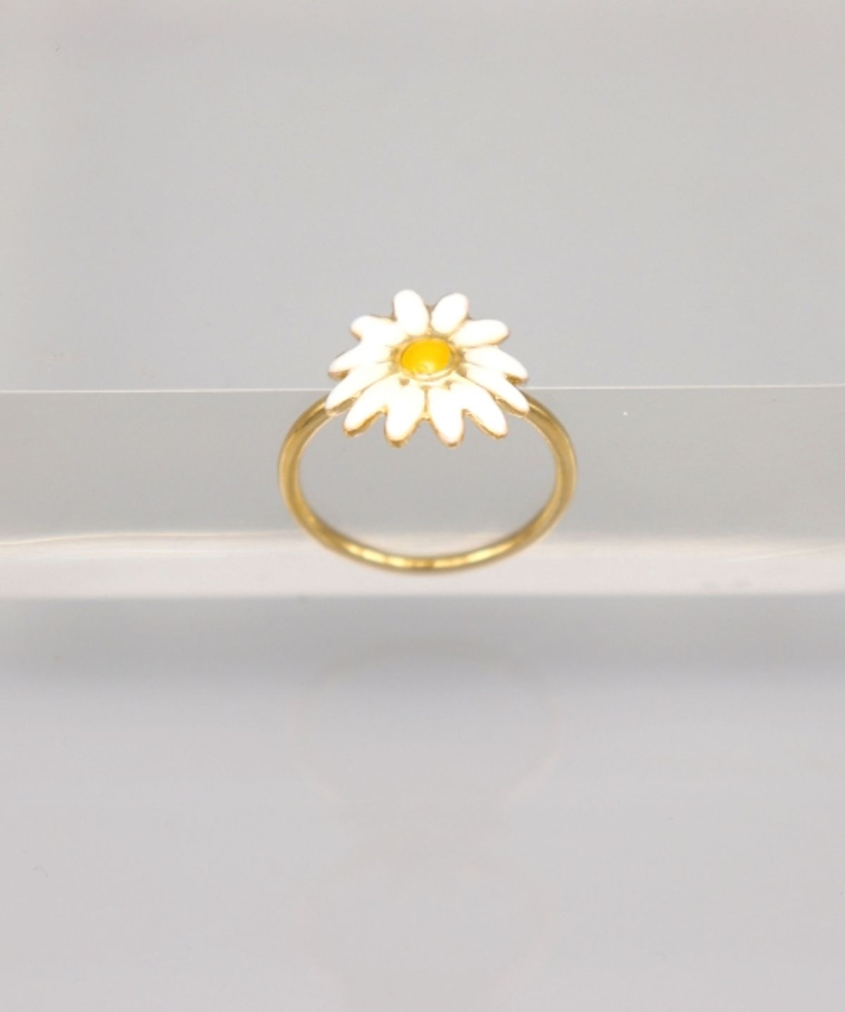 봉보(BONBEAU) Daisy color line Ring 데이지 컬러 라인링 반지