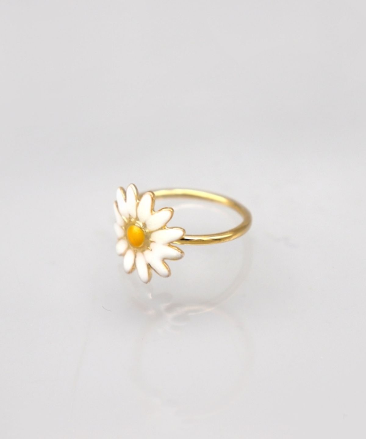 봉보(BONBEAU) Daisy color line Ring 데이지 컬러 라인링 반지