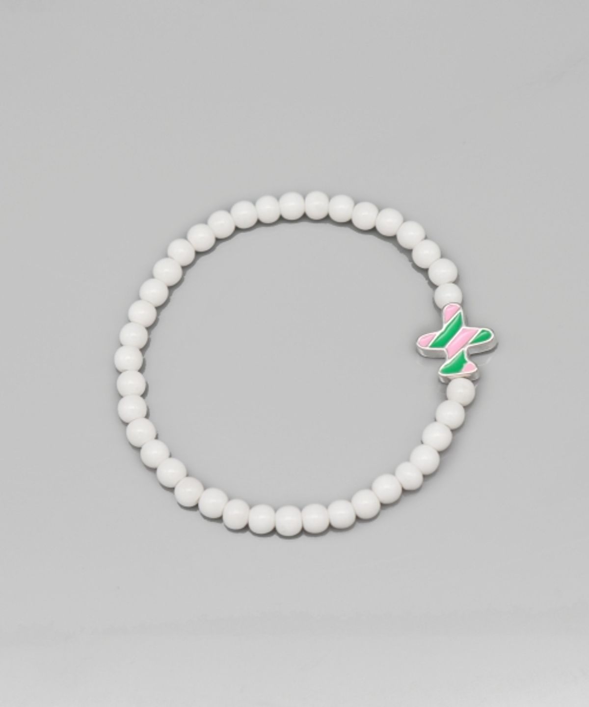 봉보(BONBEAU) Kitsch motives color glassball Bracelet 키치 모티브 참 글라스볼 비즈 팔찌 7color