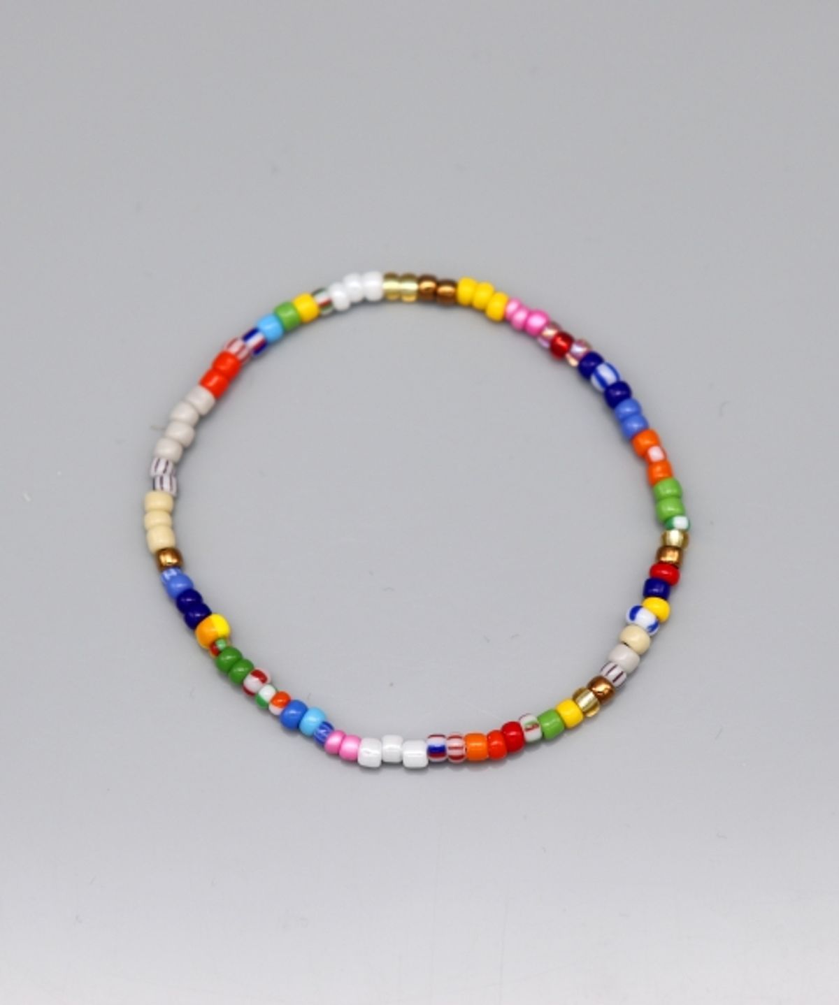 봉보(BONBEAU) Mix and Match layered candy beads Bracelet 믹스 앤 매치 레이어드 구슬 비즈 팔찌