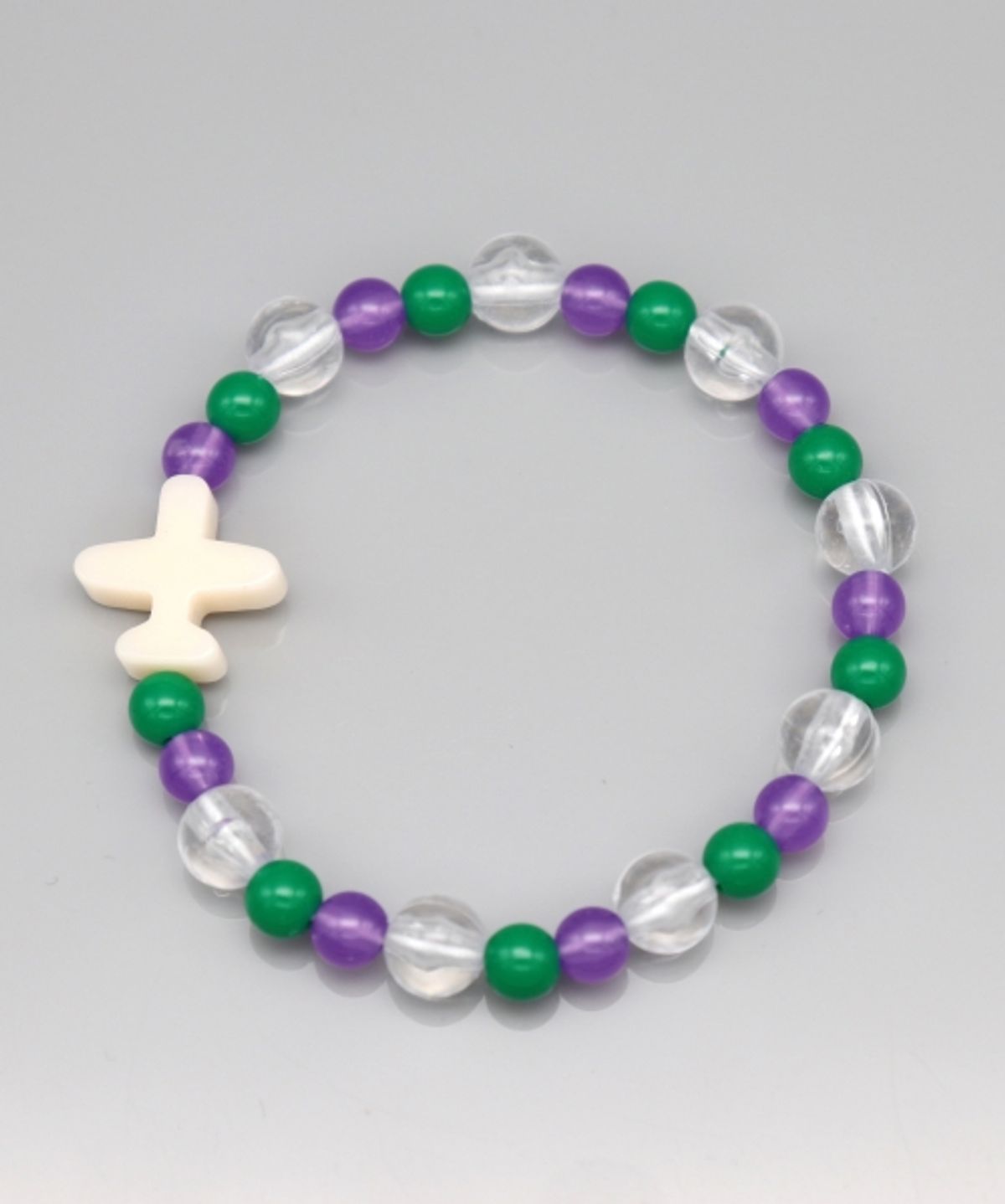 봉보(BONBEAU) Vivid color airplane charm acrylic ball Bracelet 비행기 참 아크릴 비즈 팔찌 6color