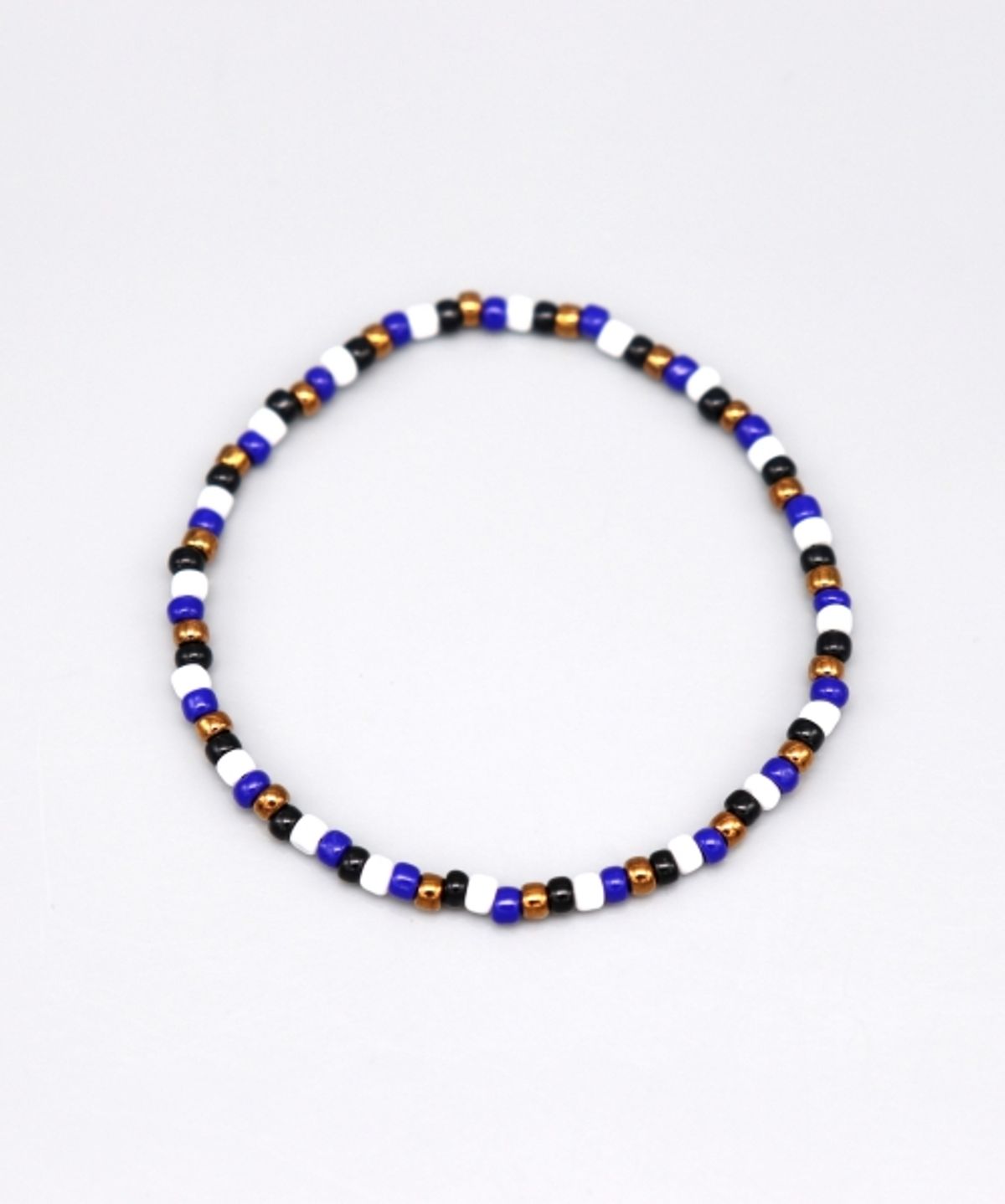 봉보(BONBEAU) Bronze beads mix color layered Bracelet 브론즈 비즈 믹스 레이어드 팔찌 5color