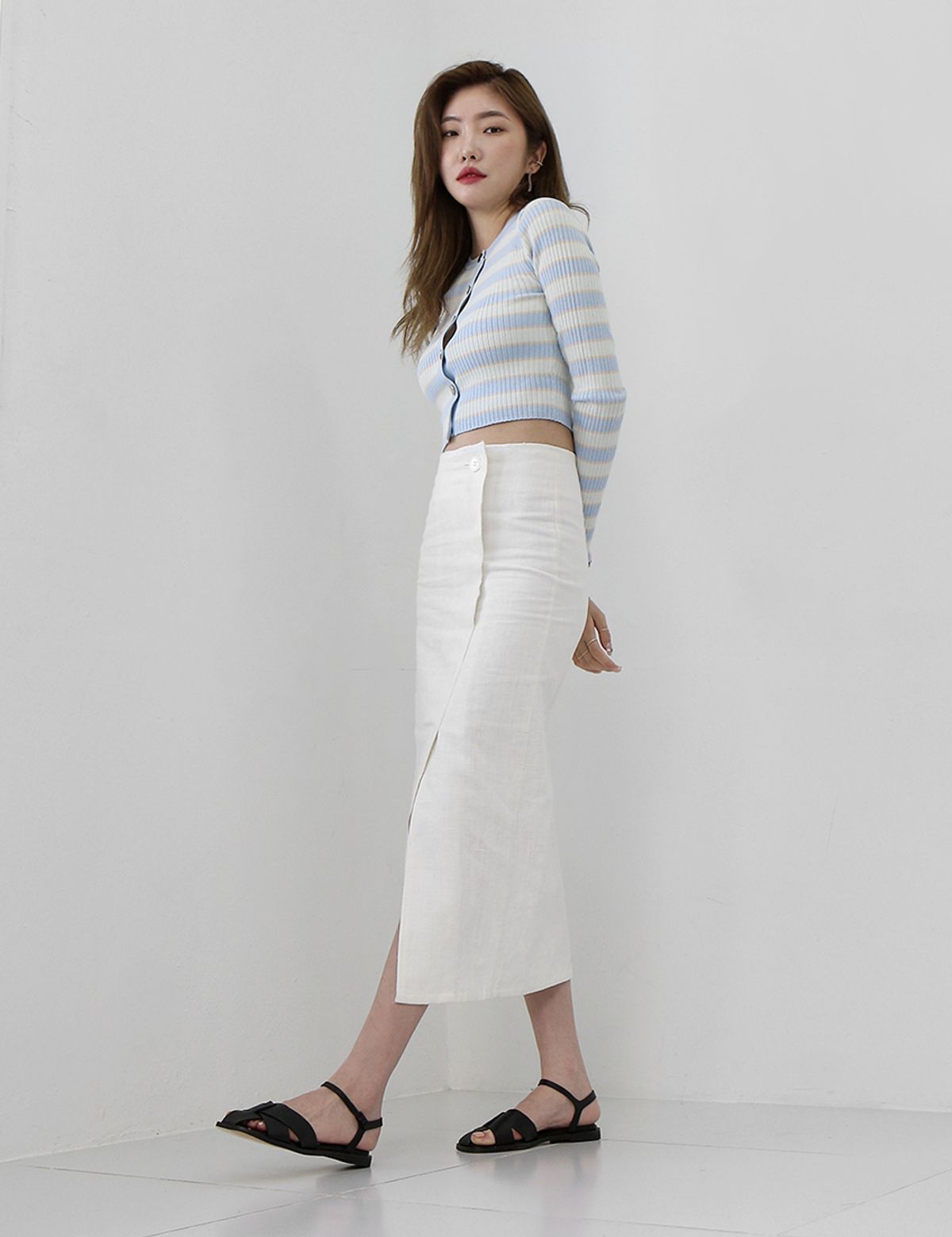 세컨데일리(SECONDAILY) HERMO 에르모 샌들 블랙