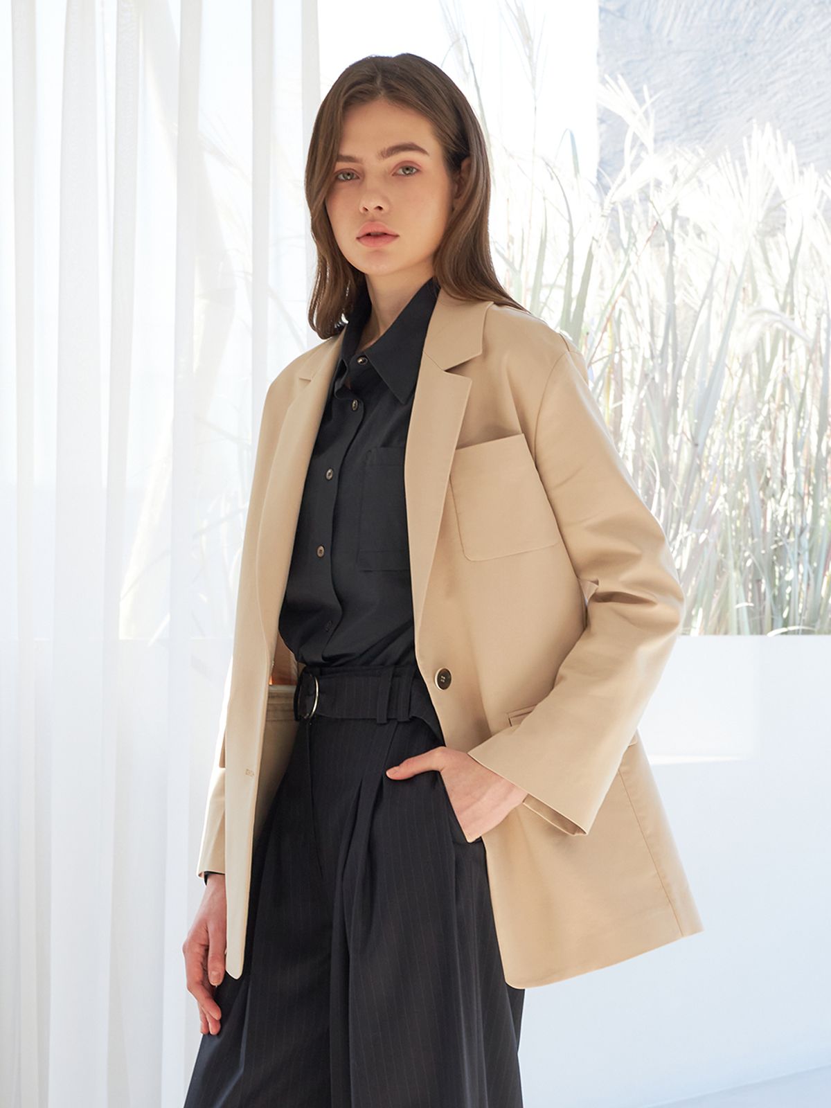 엔와이스튜디오(NY STUDIO) TWO BUTTON FOMAL JACKET - 사이즈 & 후기 | 무신사
