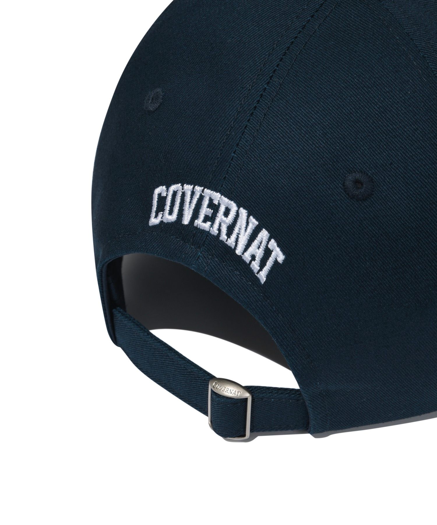 MUSINSA | COVERNAT [Standard Fit] Small C Logo BB Cap Navy