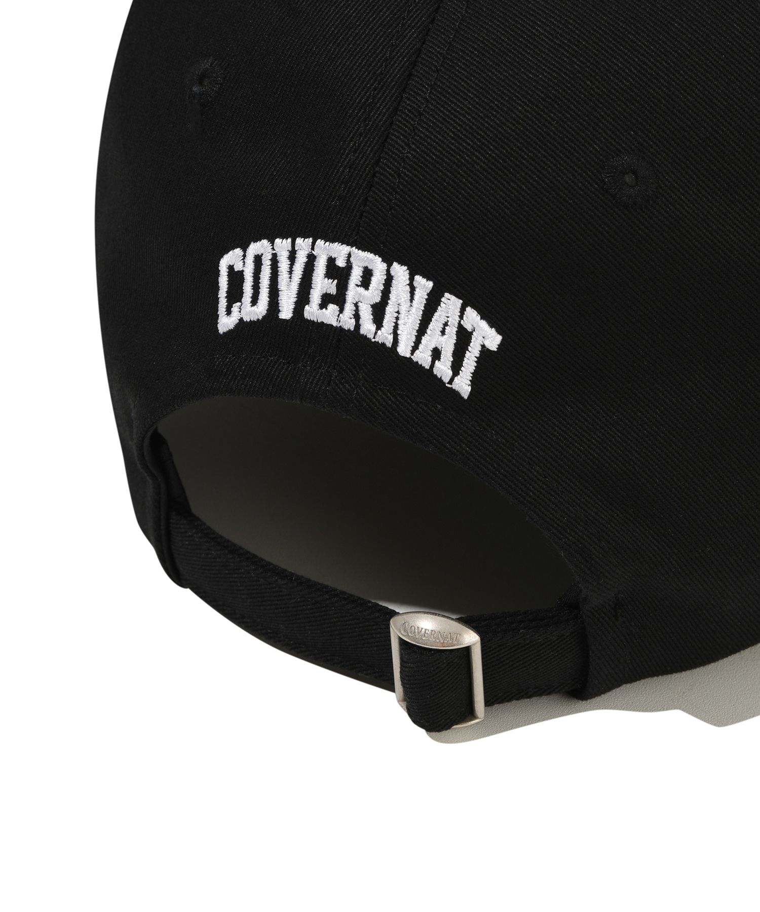 MUSINSA | COVERNAT [Standard Fit] Small C Logo BB Cap Black