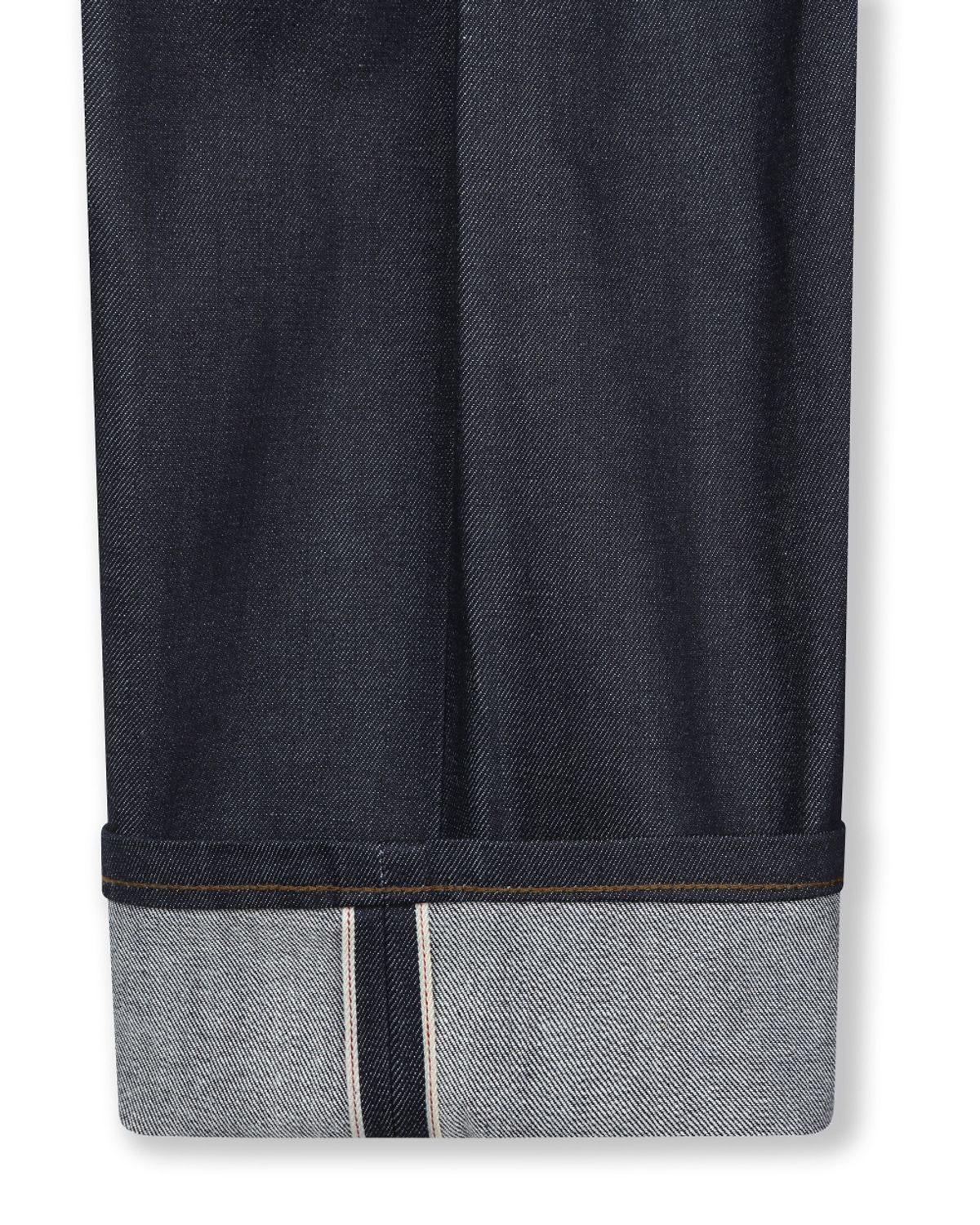 비슬로우(BESLOW) WIDE FIT TWO TUCK SELVAGE DENIM PANTS INDIGO