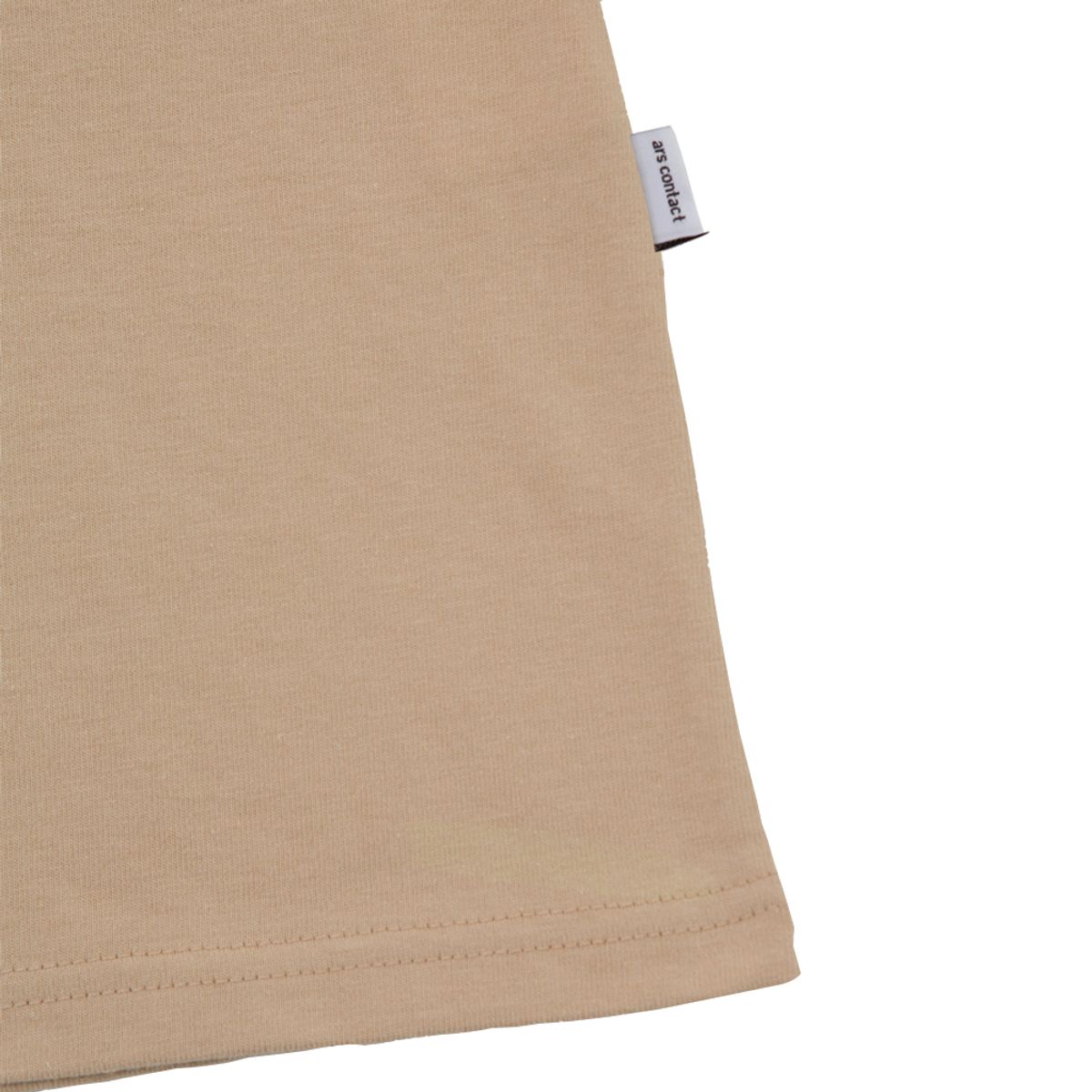 아르스 콘택트(ARSCONTACT) AC SIGNATURE TEE .BEIGE