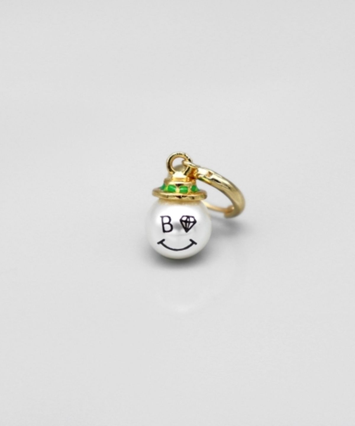 봉보(BONBEAU) Gentle pearl smile ring Eearings 유니크한 젠틀 디자인 원터치 링 진주 귀걸이