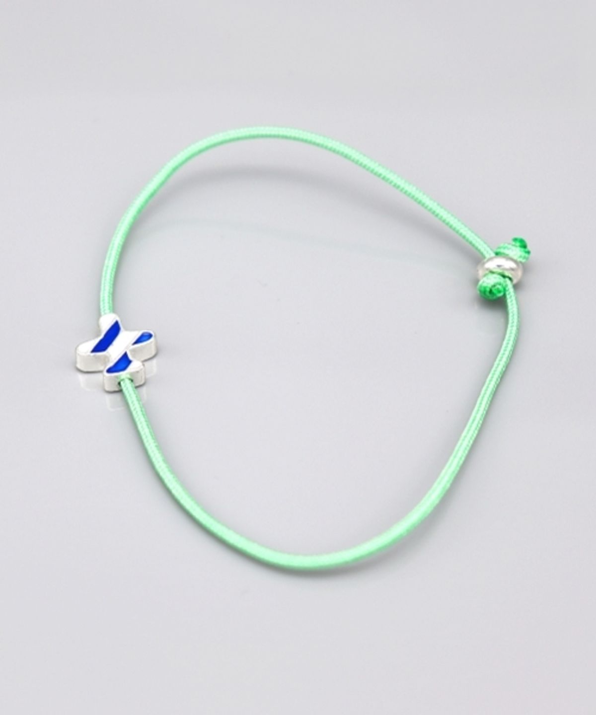 봉보(BONBEAU) Color airplane knot Bracelet 컬러 비행기 매듭 실팔찌