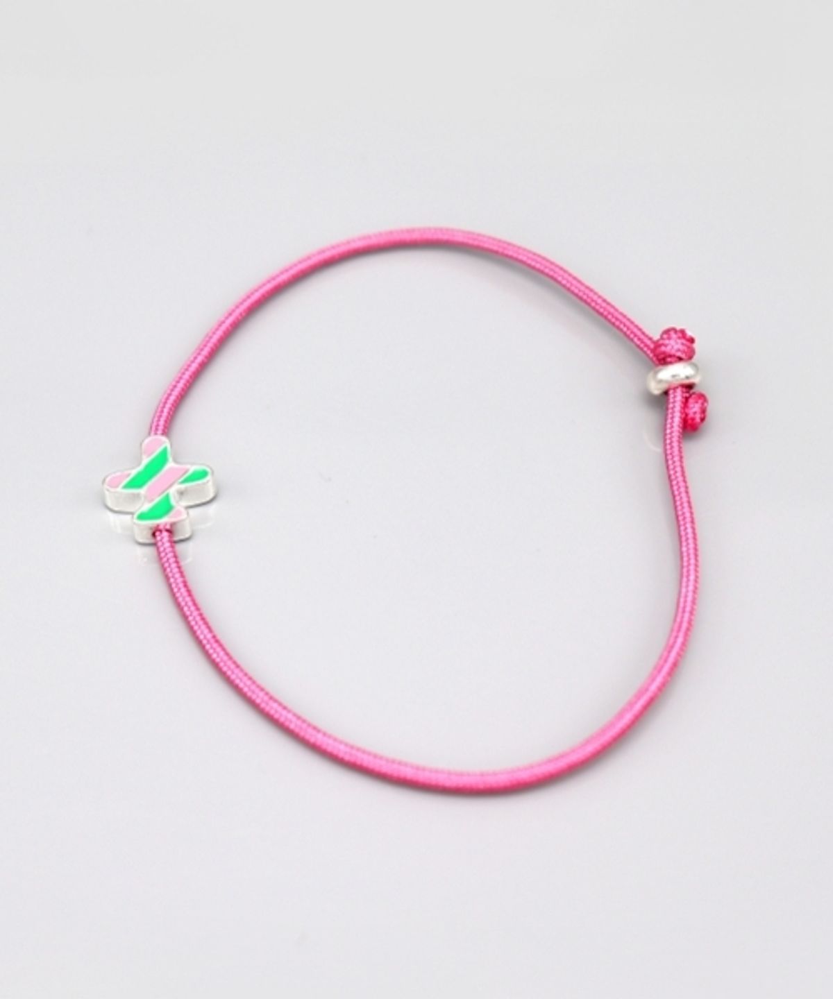 봉보(BONBEAU) Color airplane knot Bracelet 컬러 비행기 매듭 실팔찌
